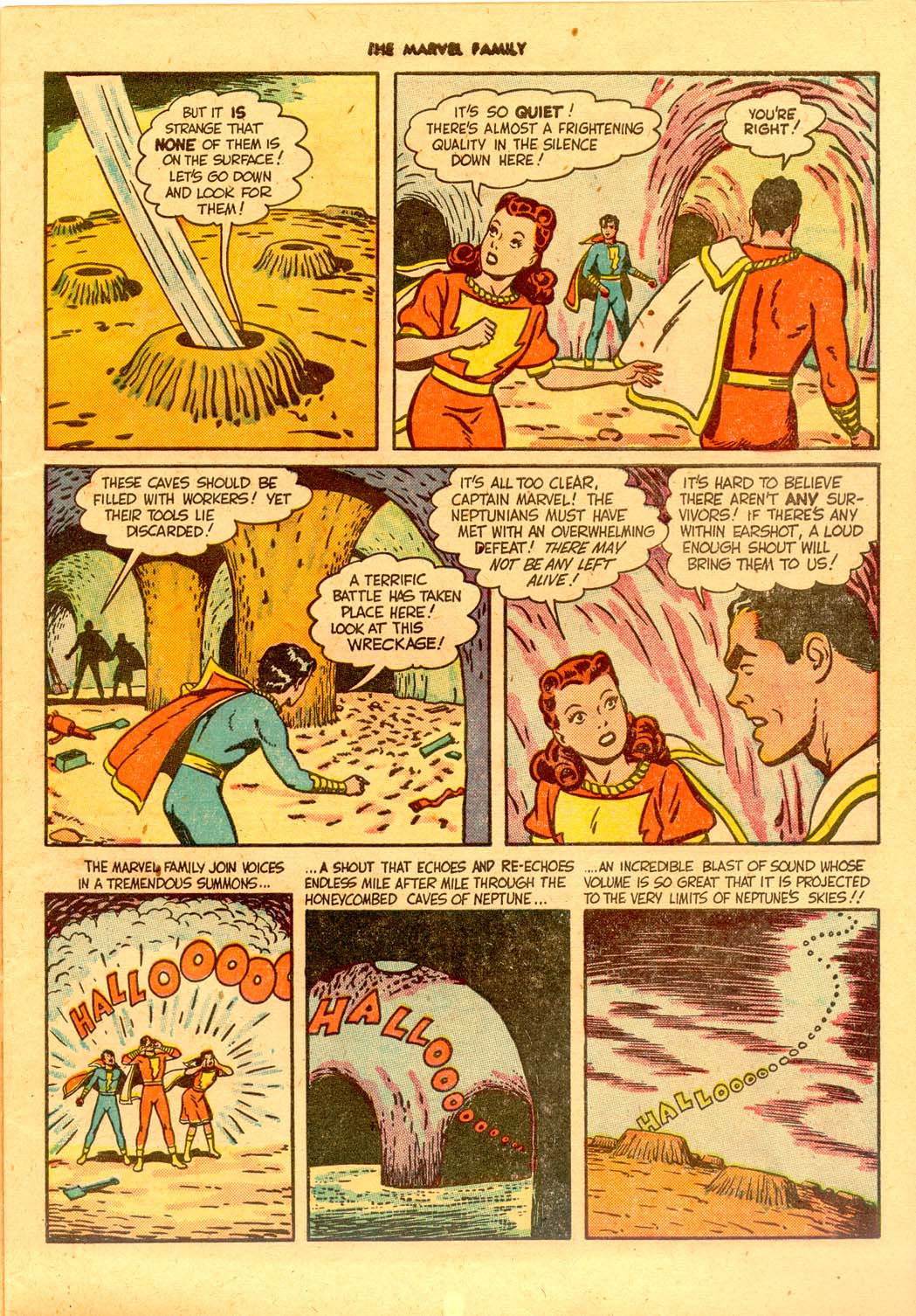 Read online The Marvel Family comic -  Issue #36 - 5