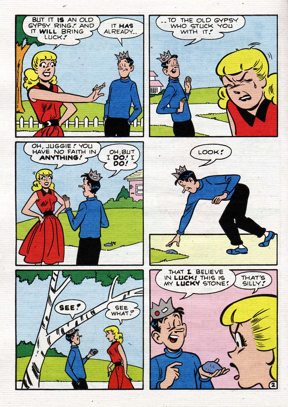 Read online Jughead's Double Digest Magazine comic -  Issue #103 - 135