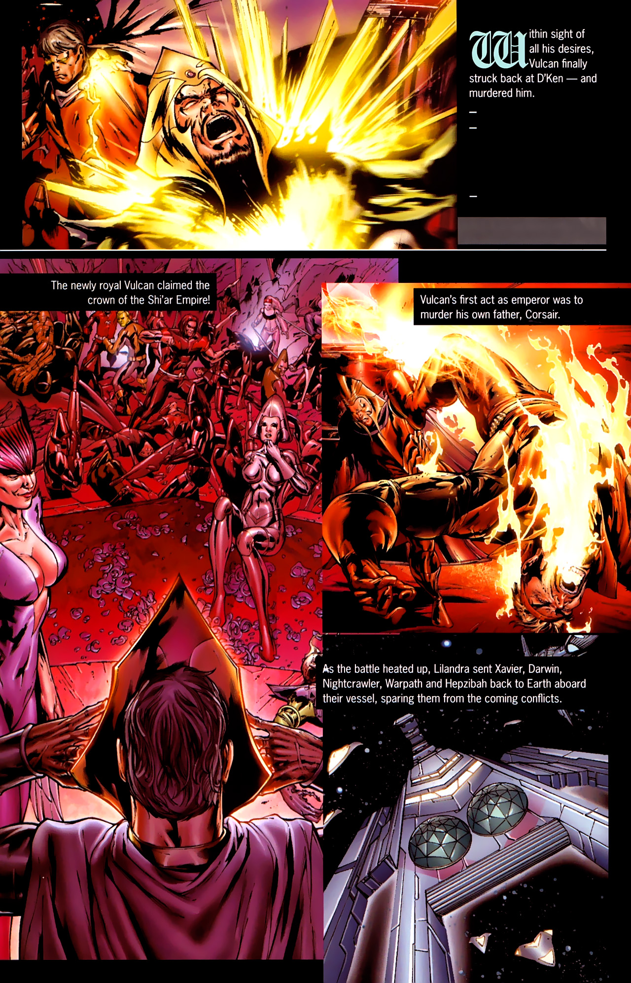 Read online War of Kings Saga comic -  Issue # Full - 20