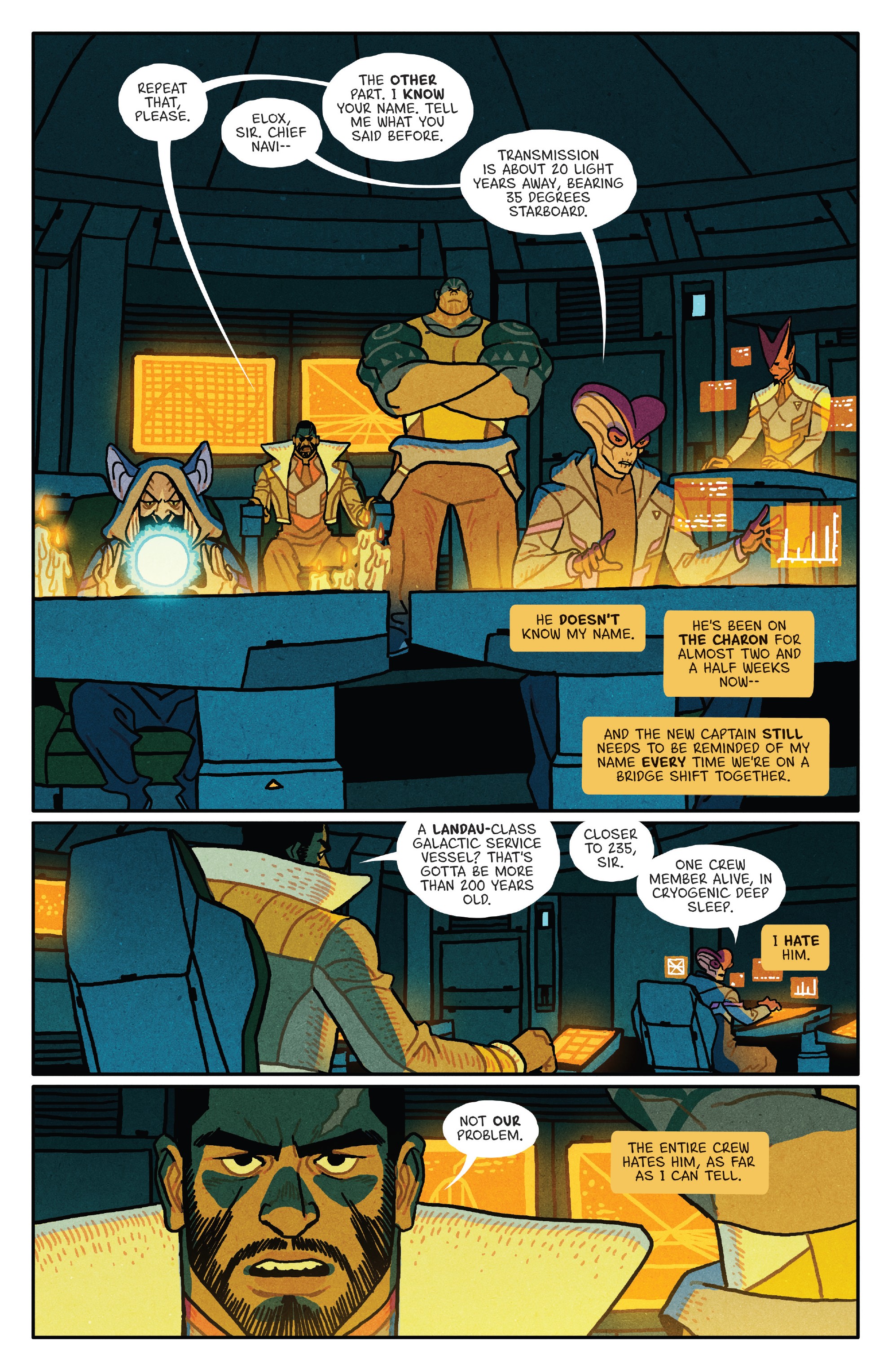 Read online Outer Darkness comic -  Issue #4 - 4