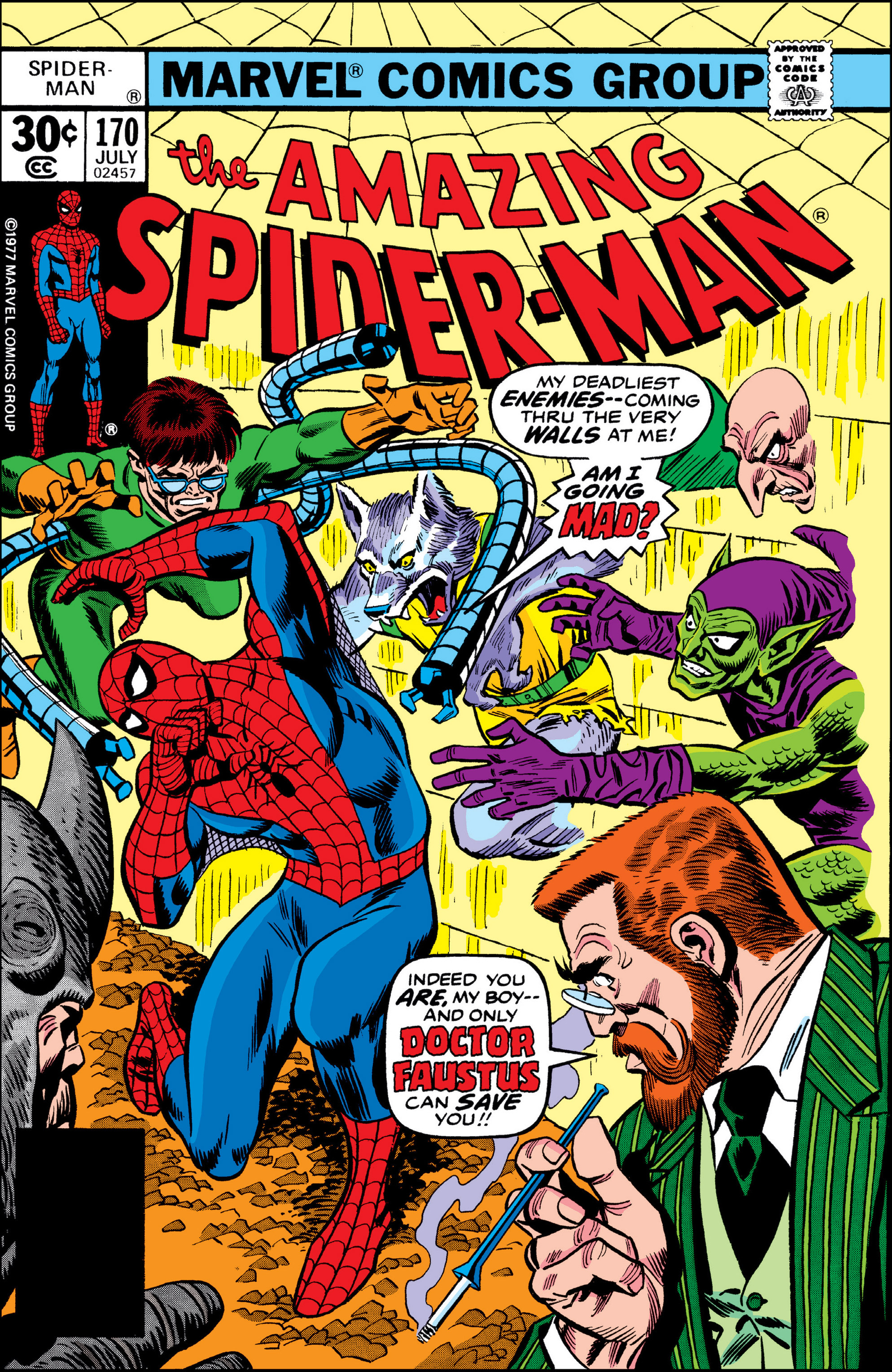 Read online The Amazing Spider-Man (1963) comic -  Issue #170 - 1