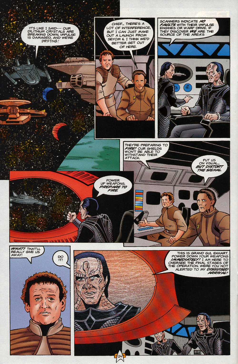 Read online Star Trek: Deep Space Nine (1993) comic -  Issue #32 - 32