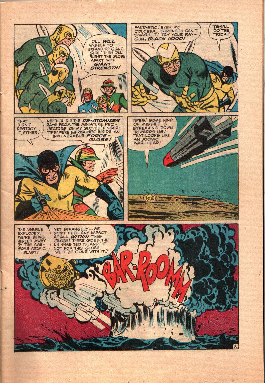 Read online Fly Man comic -  Issue #32 - 4