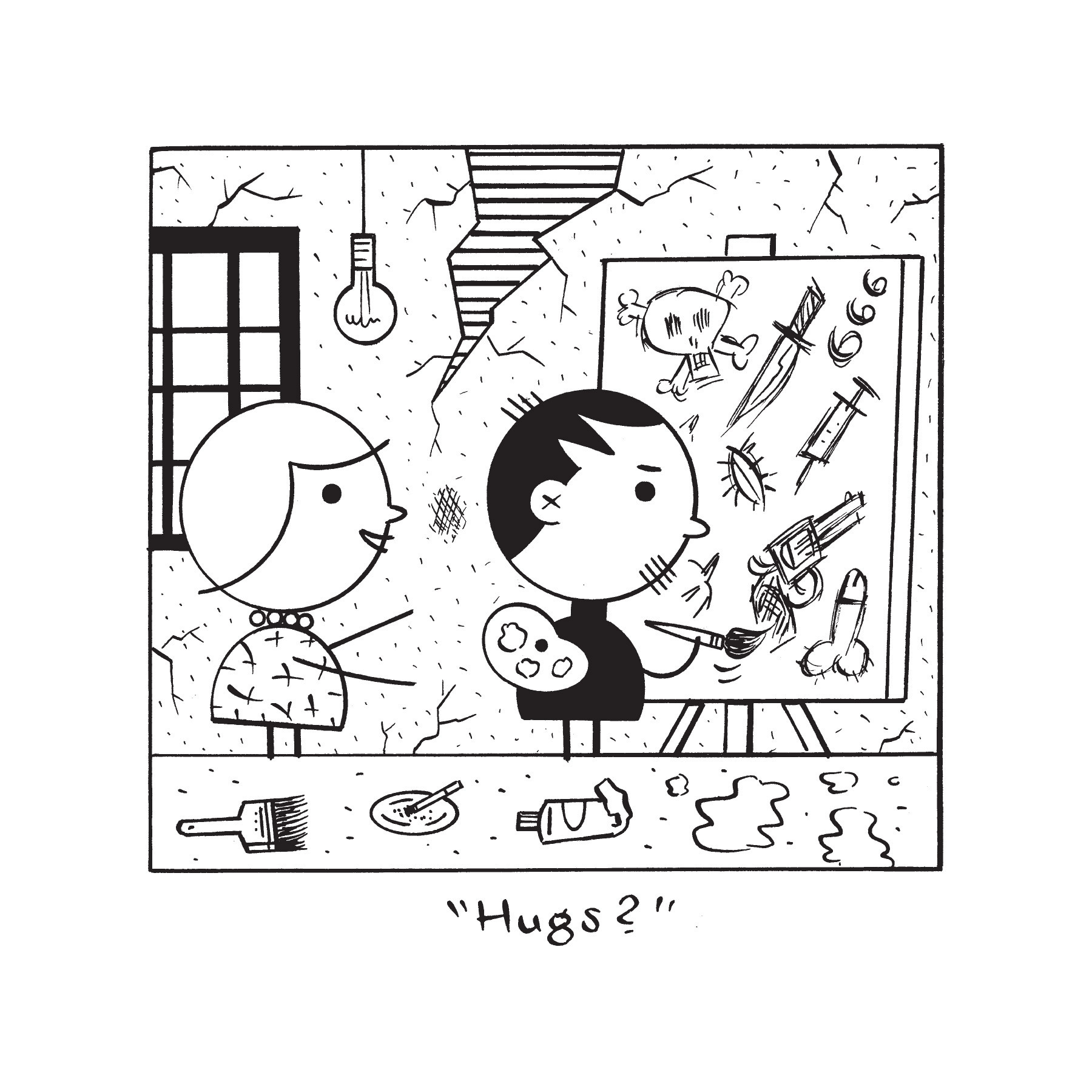 Read online Ho! The Morally Questionable Cartoons of Ivan Brunetti comic -  Issue # TPB - 107