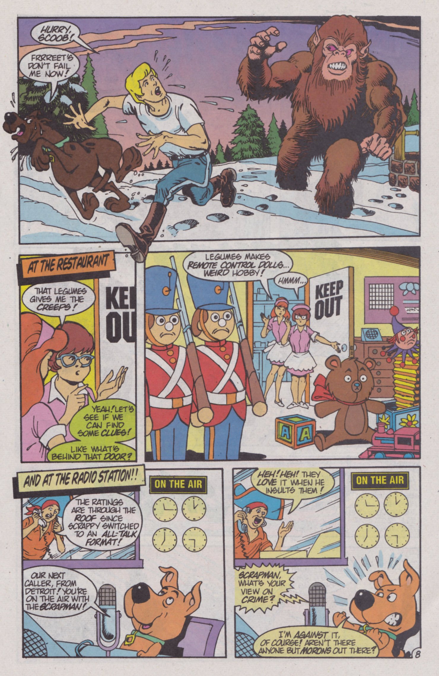 Read online Scooby-Doo (1995) comic -  Issue #4 - 9