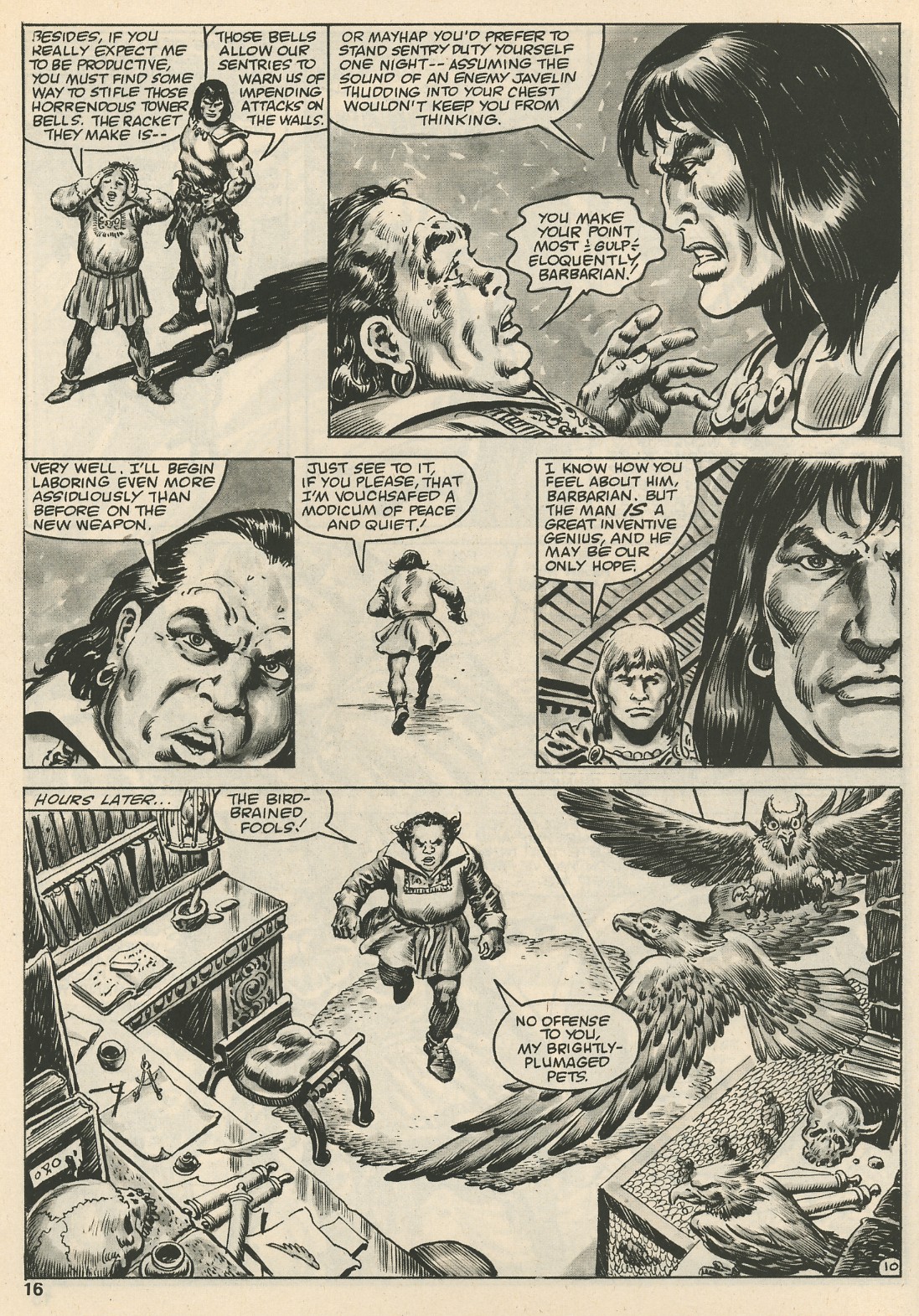 Read online The Savage Sword Of Conan comic -  Issue #108 - 16