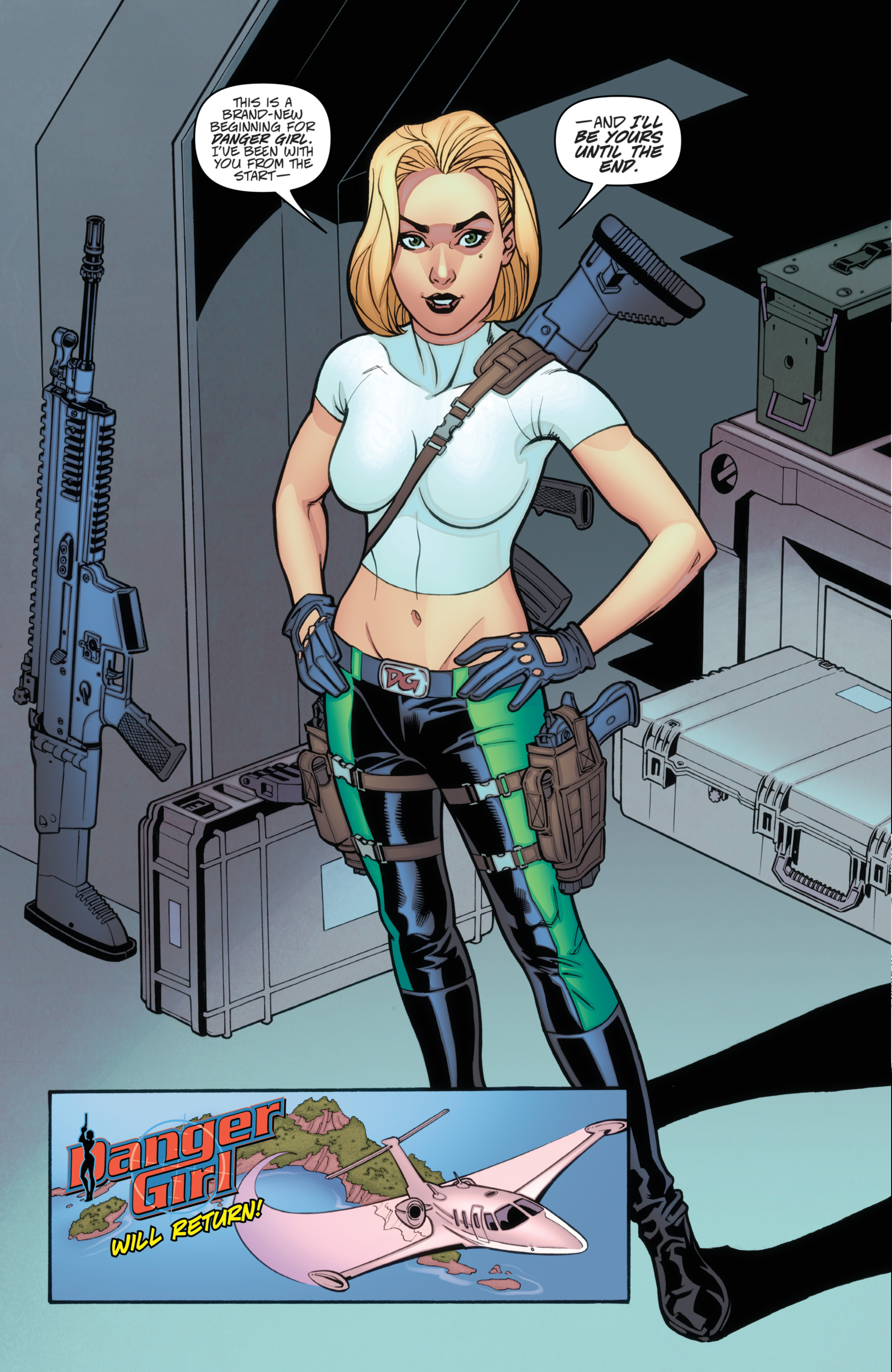 Read online Danger Girl: Renegade comic -  Issue #4 - 22