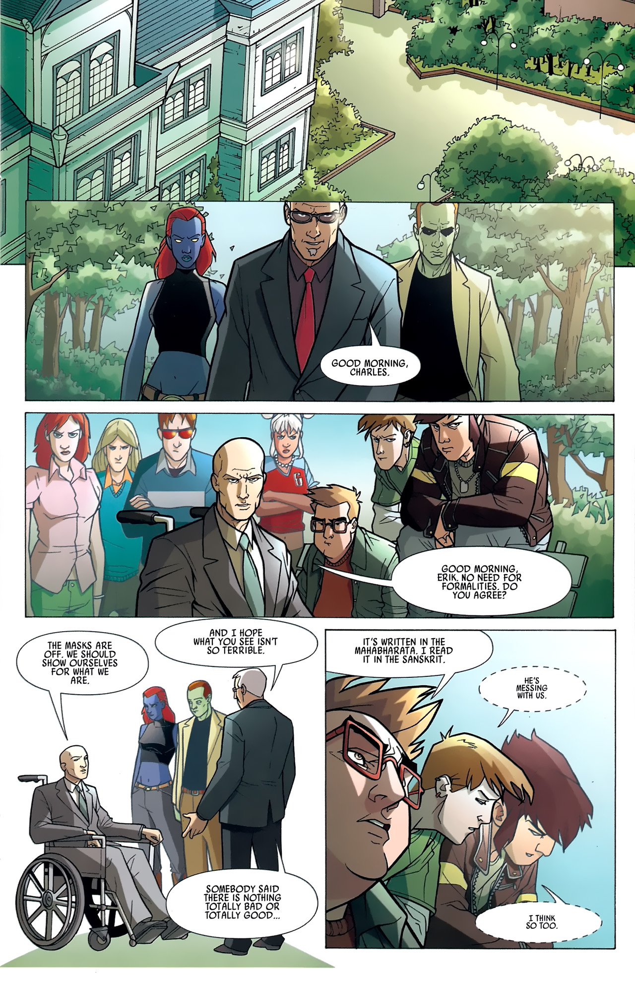 Read online X-Campus comic -  Issue #4 - 16