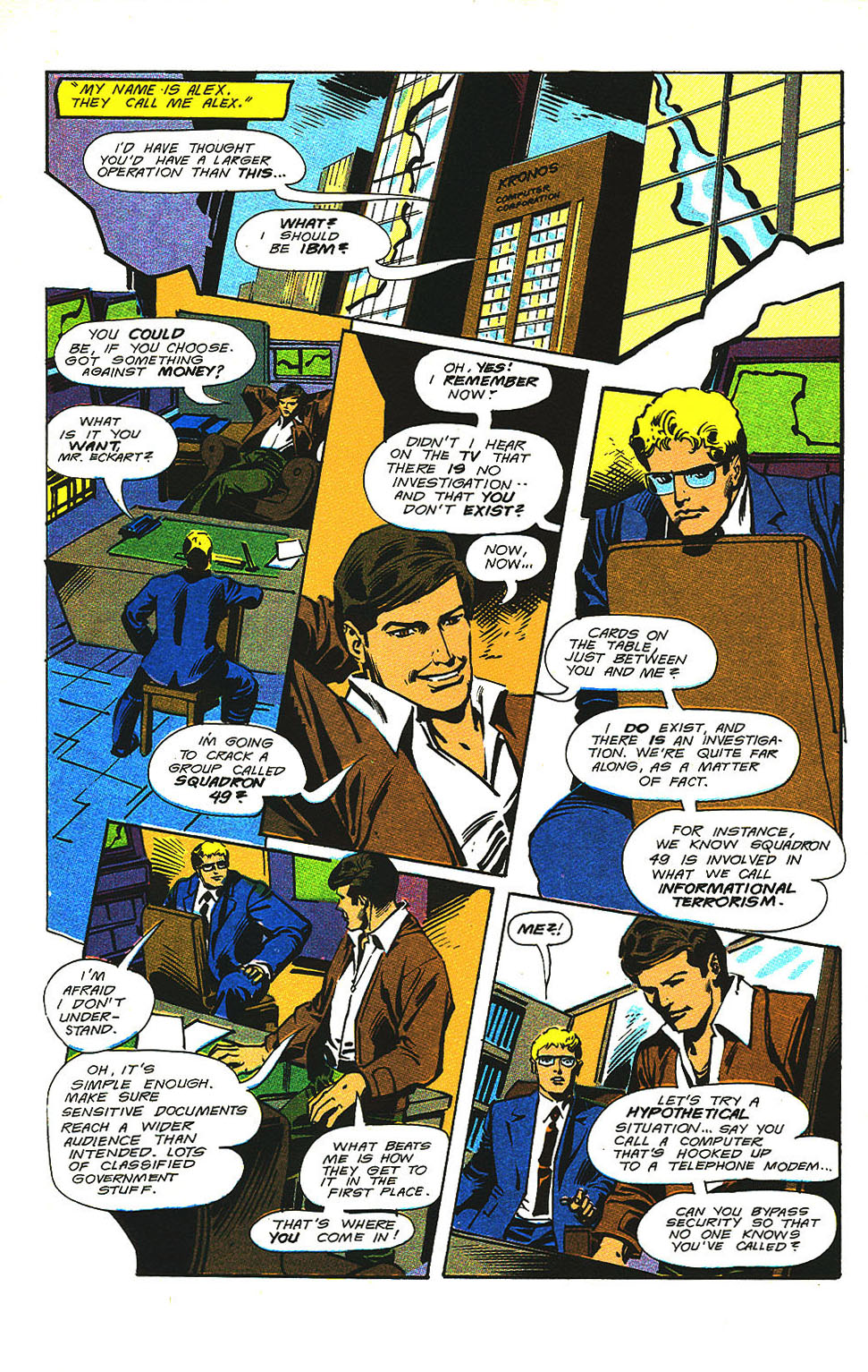 Read online Whisper (1986) comic -  Issue #1 - 17
