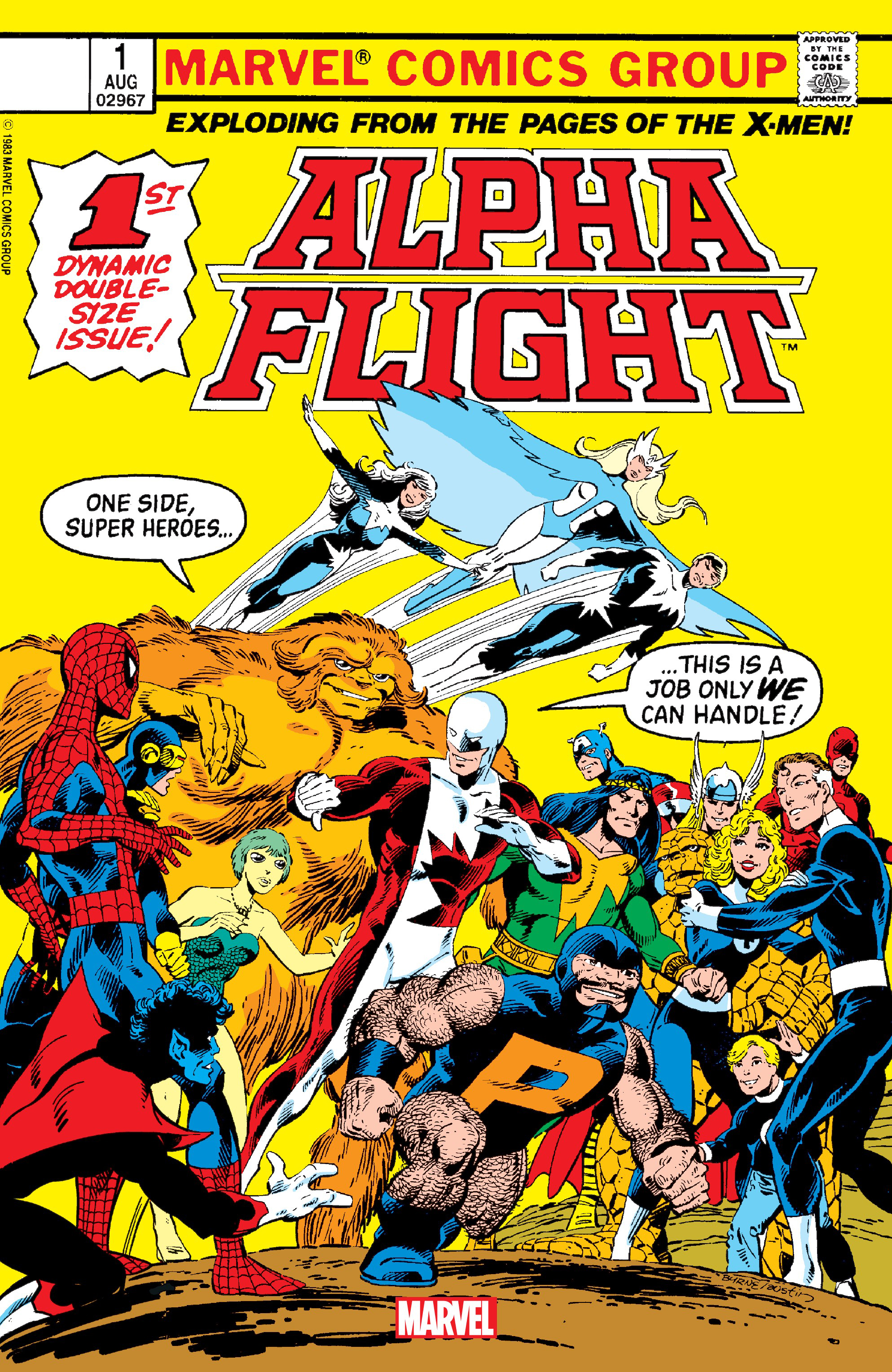 Read online Alpha Flight (1983) comic -  Issue # _Facsimile Edition 1 - 1