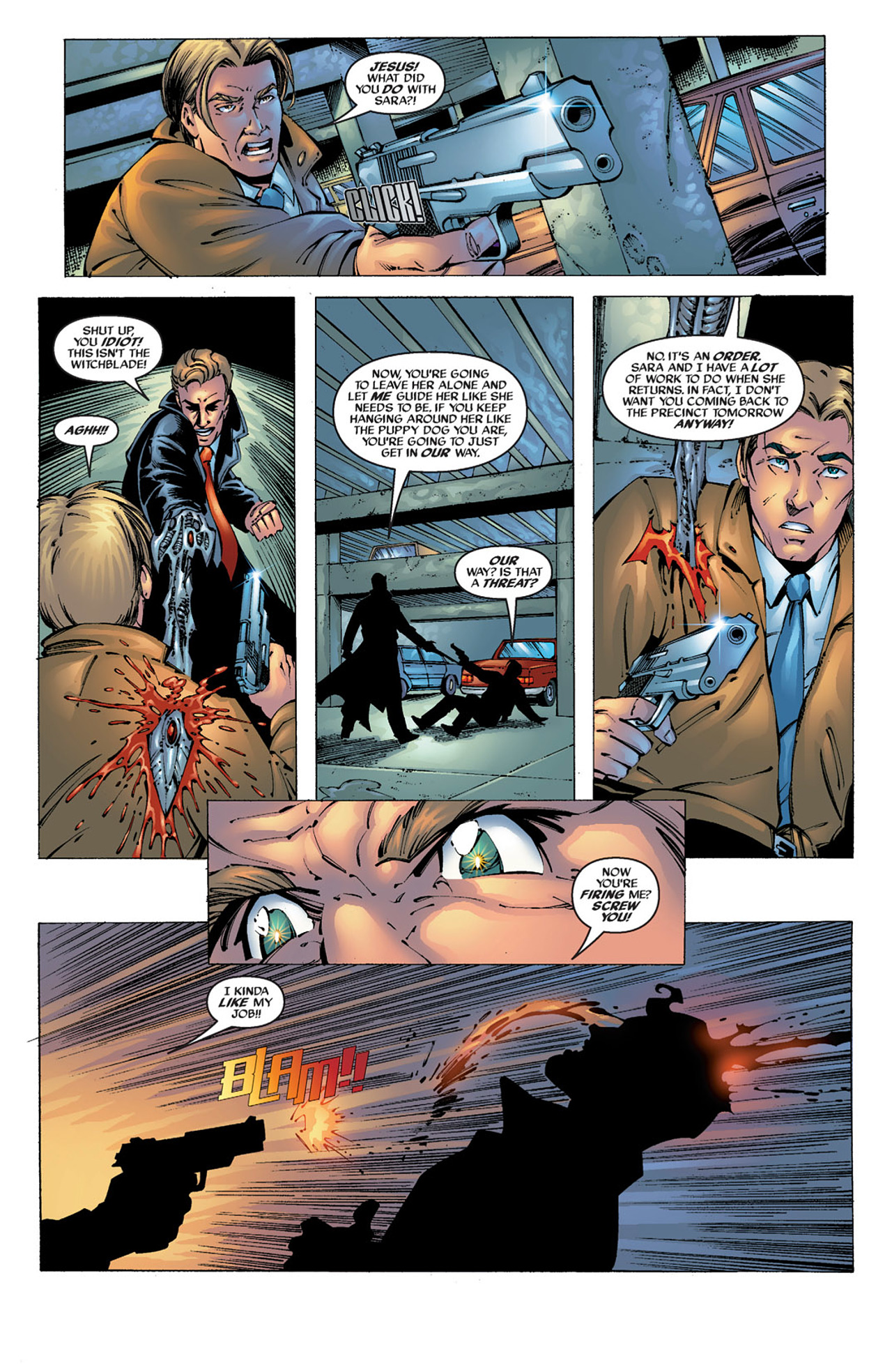 Read online Witchblade (1995) comic -  Issue #38 - 16