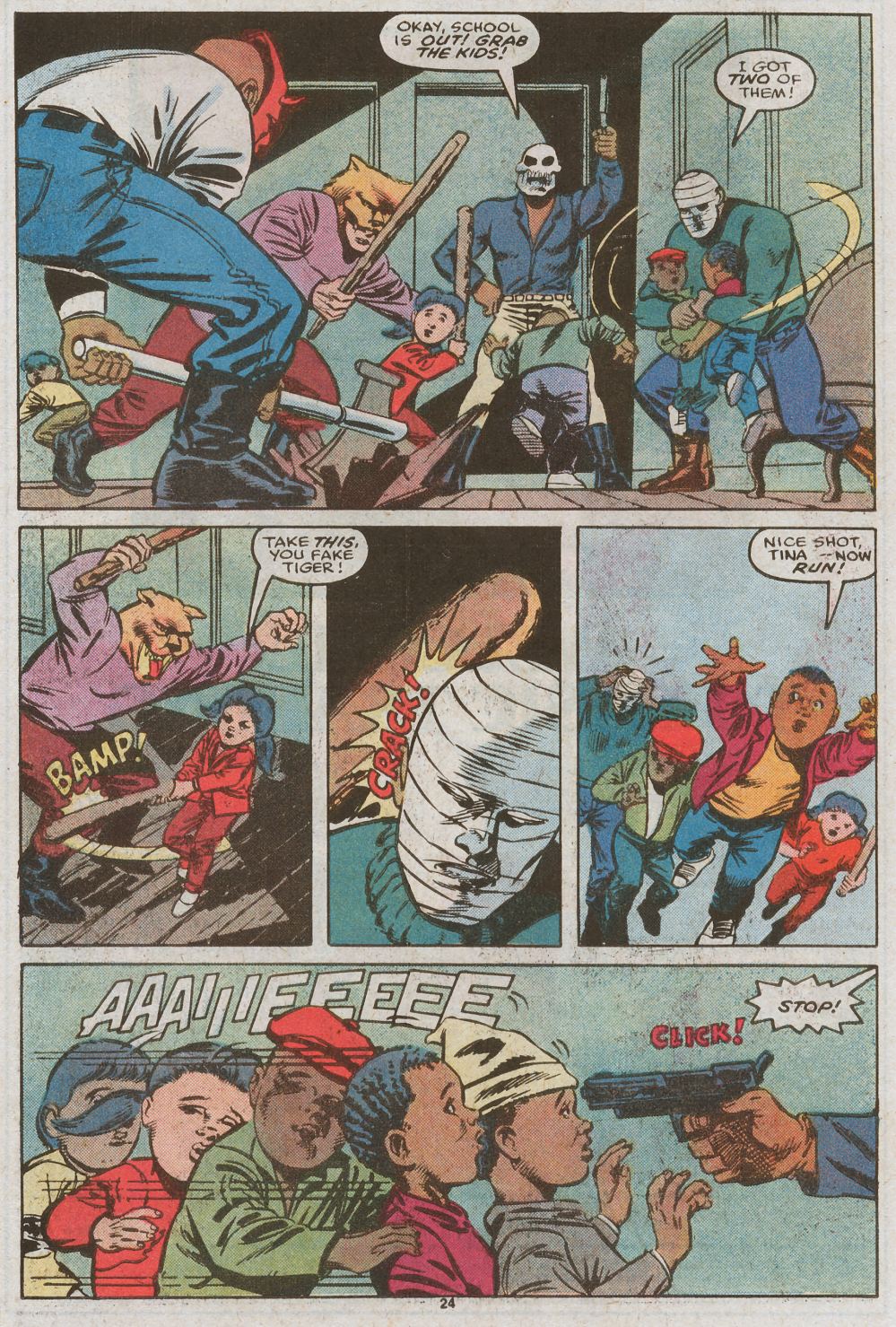 Read online Wolfpack (1988) comic -  Issue #6 - 19
