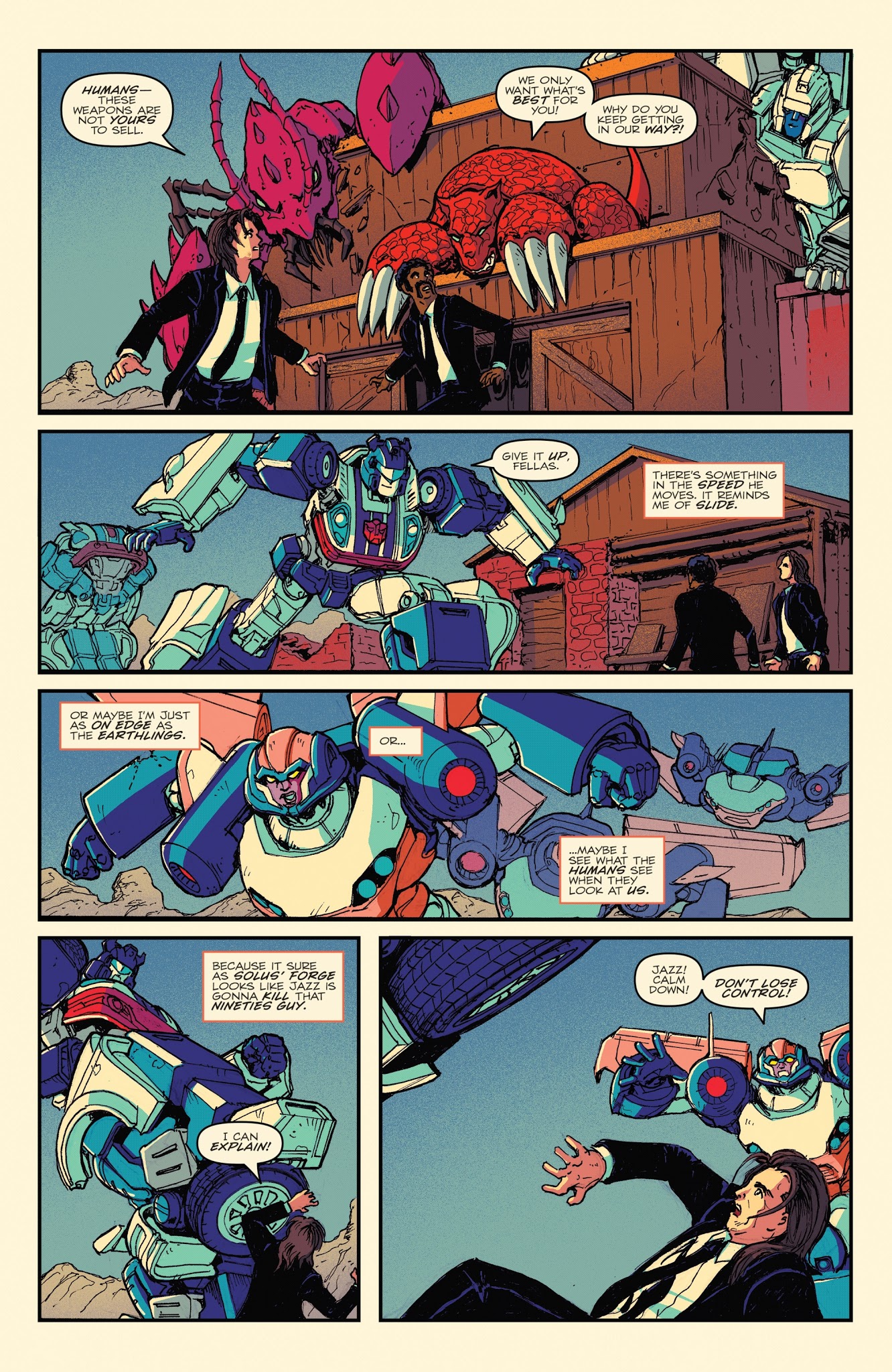 Read online Optimus Prime comic -  Issue #12 - 15