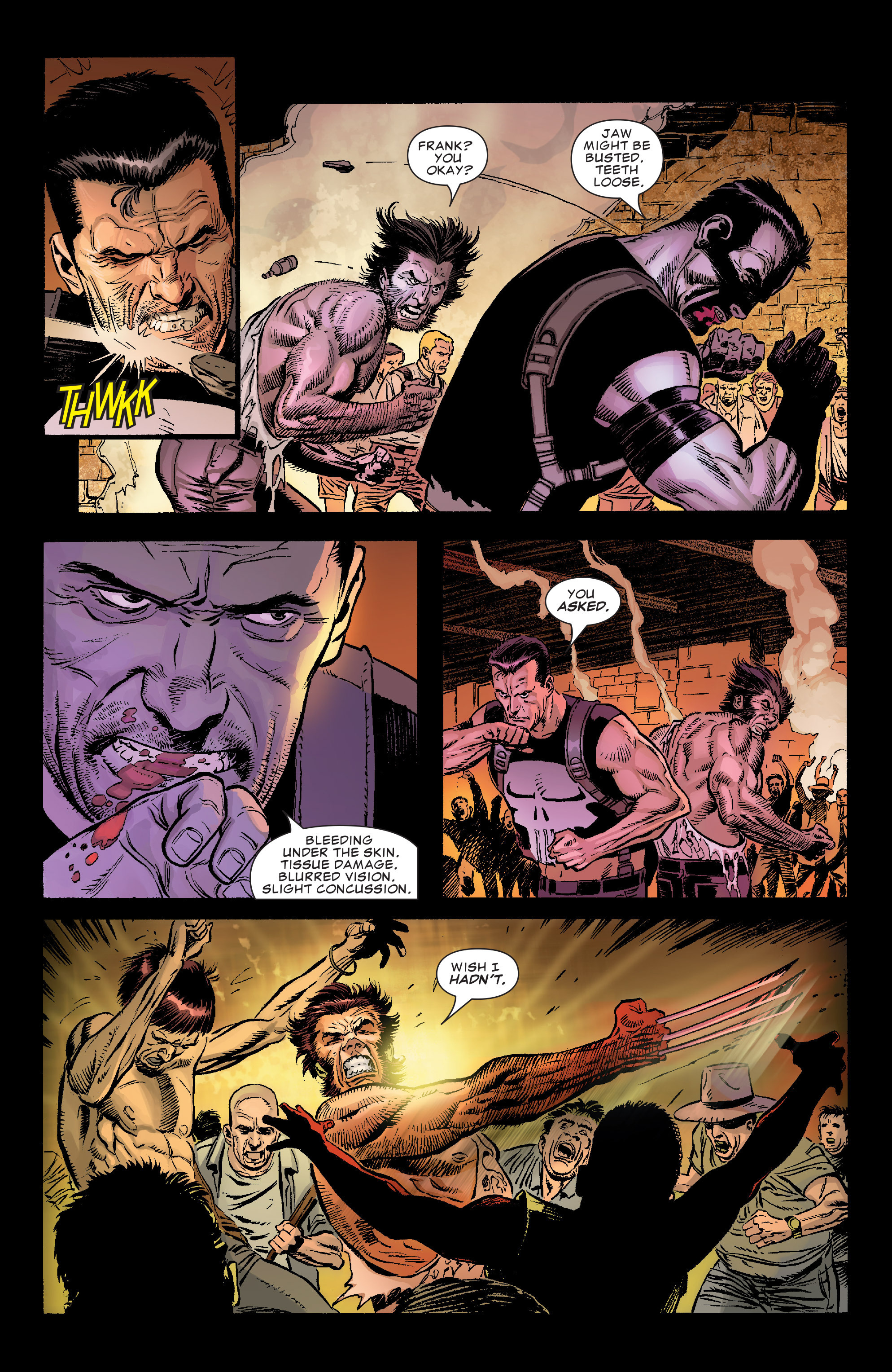 Read online Wolverine/Punisher comic -  Issue #5 - 9