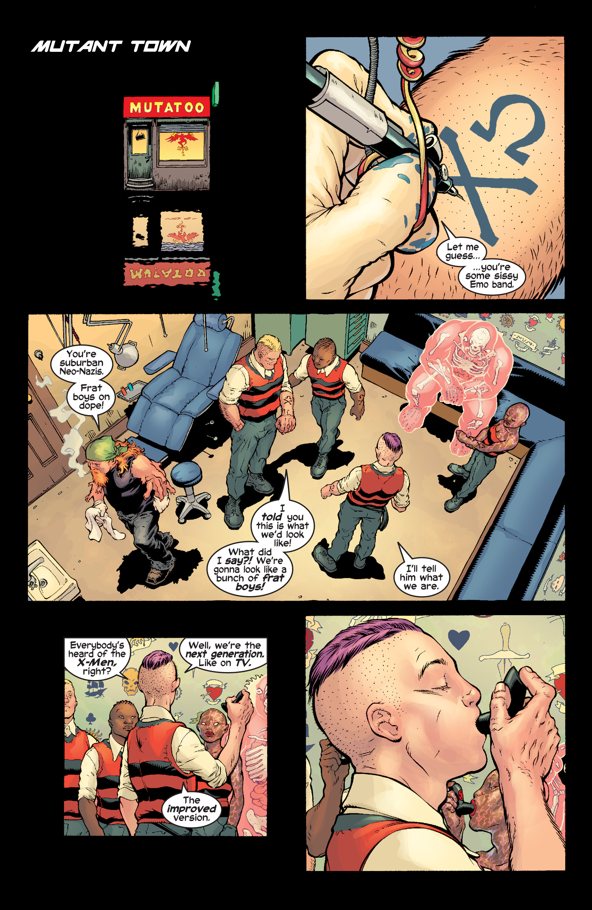 Read online New X-Men (2001) comic -  Issue # _TPB New X-Men by Grant Morrison Ultimate Collection 2 (Part 3) - 4