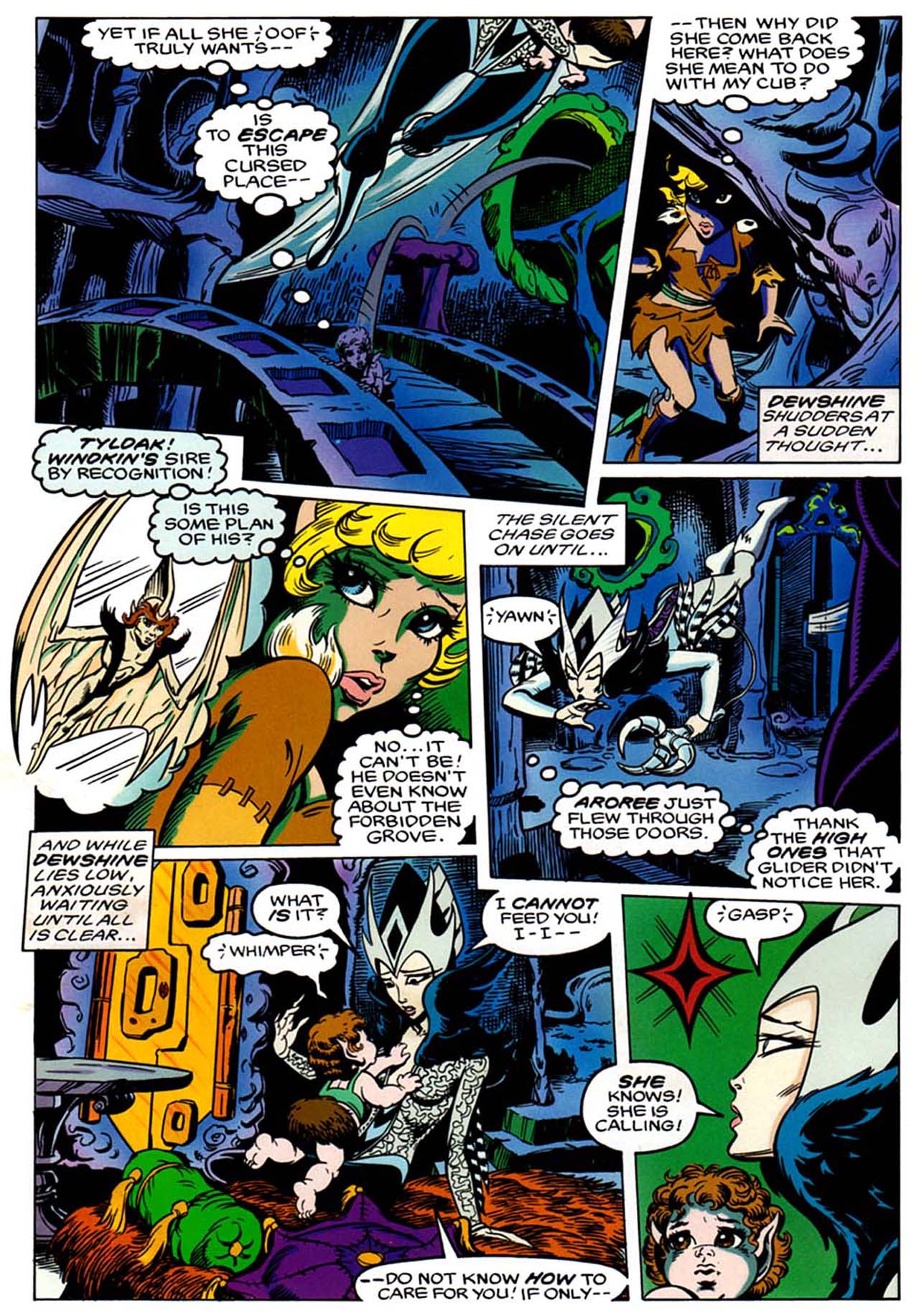 Read online ElfQuest: Siege at Blue Mountain comic -  Issue #2 - 11