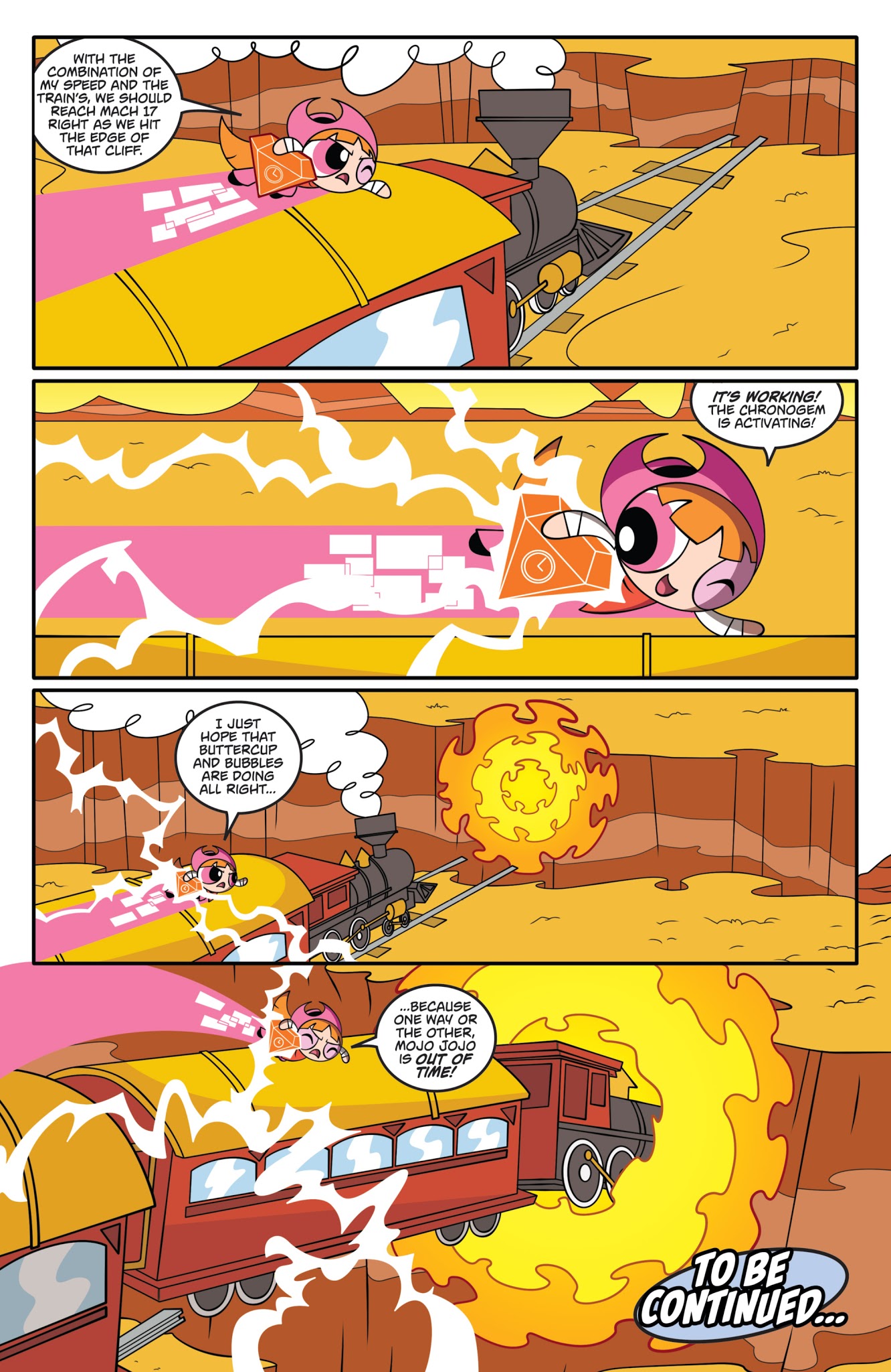 Read online Powerpuff Girls: The Time Tie comic -  Issue #1 - 22