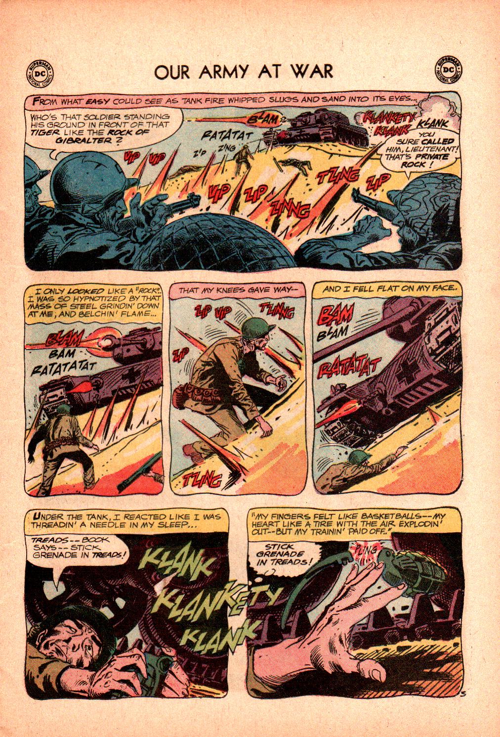 Read online Our Army at War (1952) comic -  Issue #129 - 5
