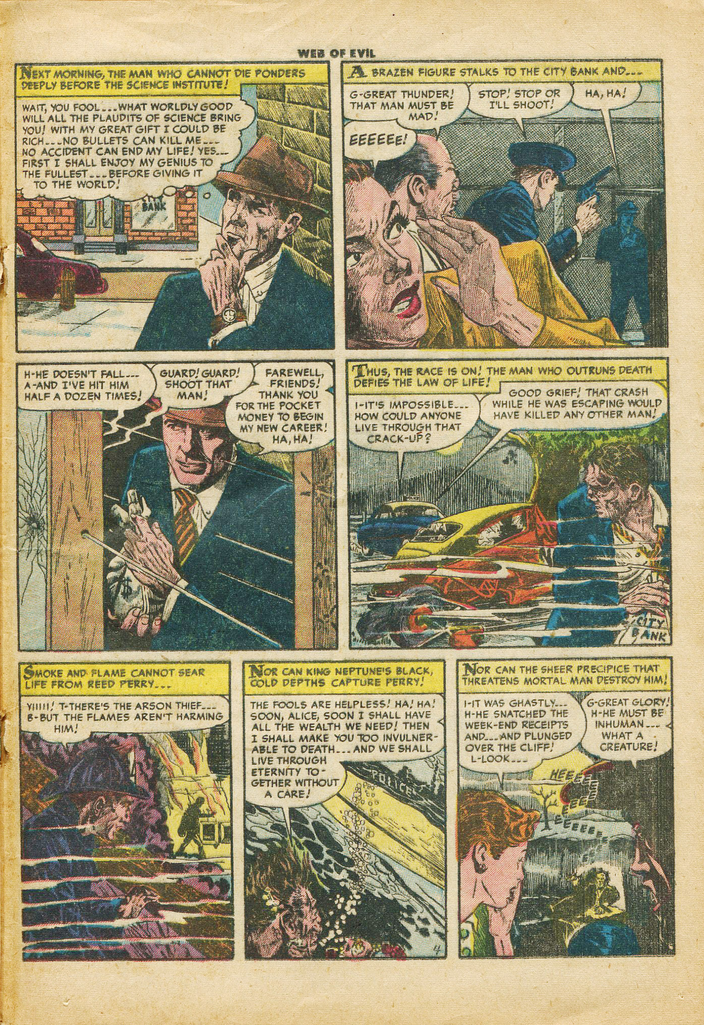 Read online Web of Evil comic -  Issue #17 - 15