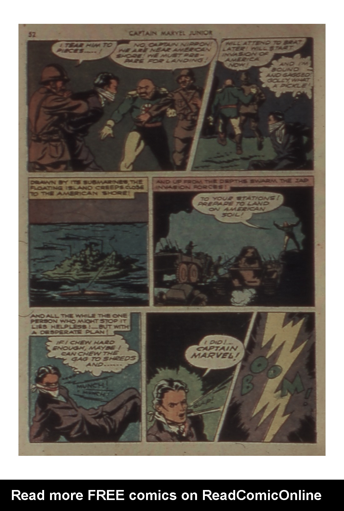 Read online Captain Marvel, Jr. comic -  Issue #4 - 53