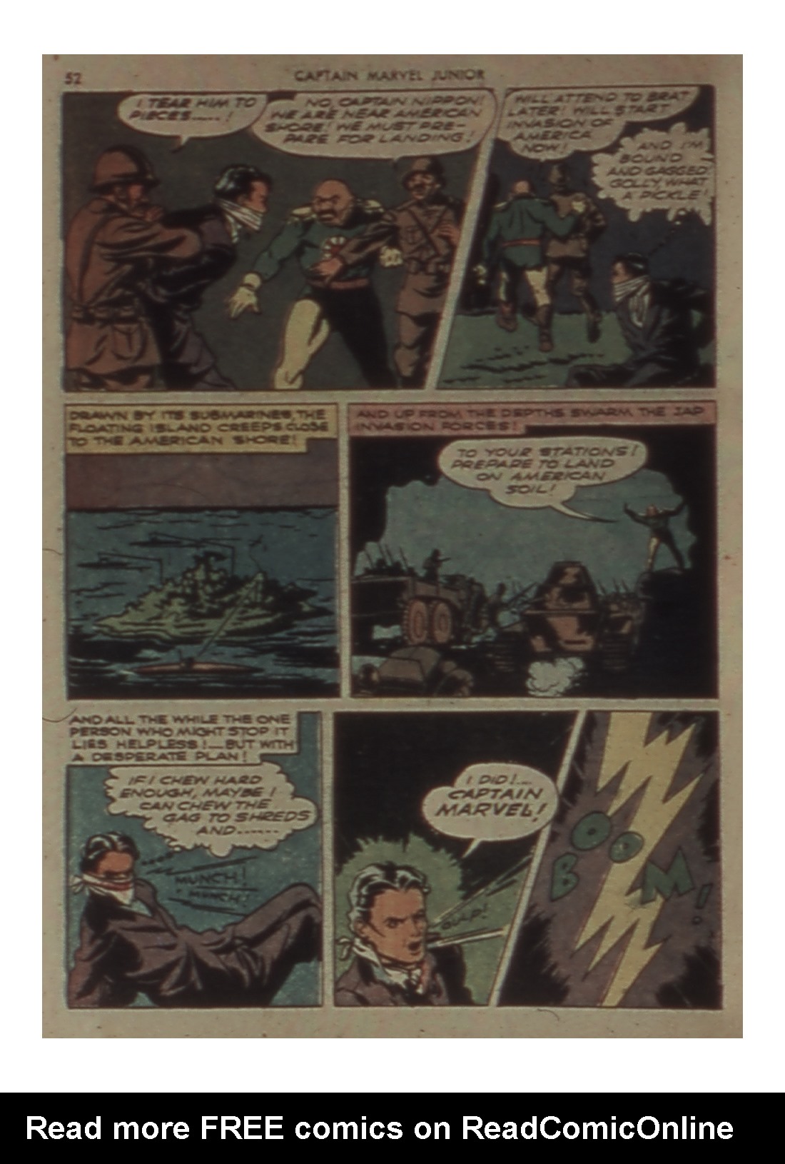 Read online Captain Marvel, Jr. comic -  Issue #4 - 53