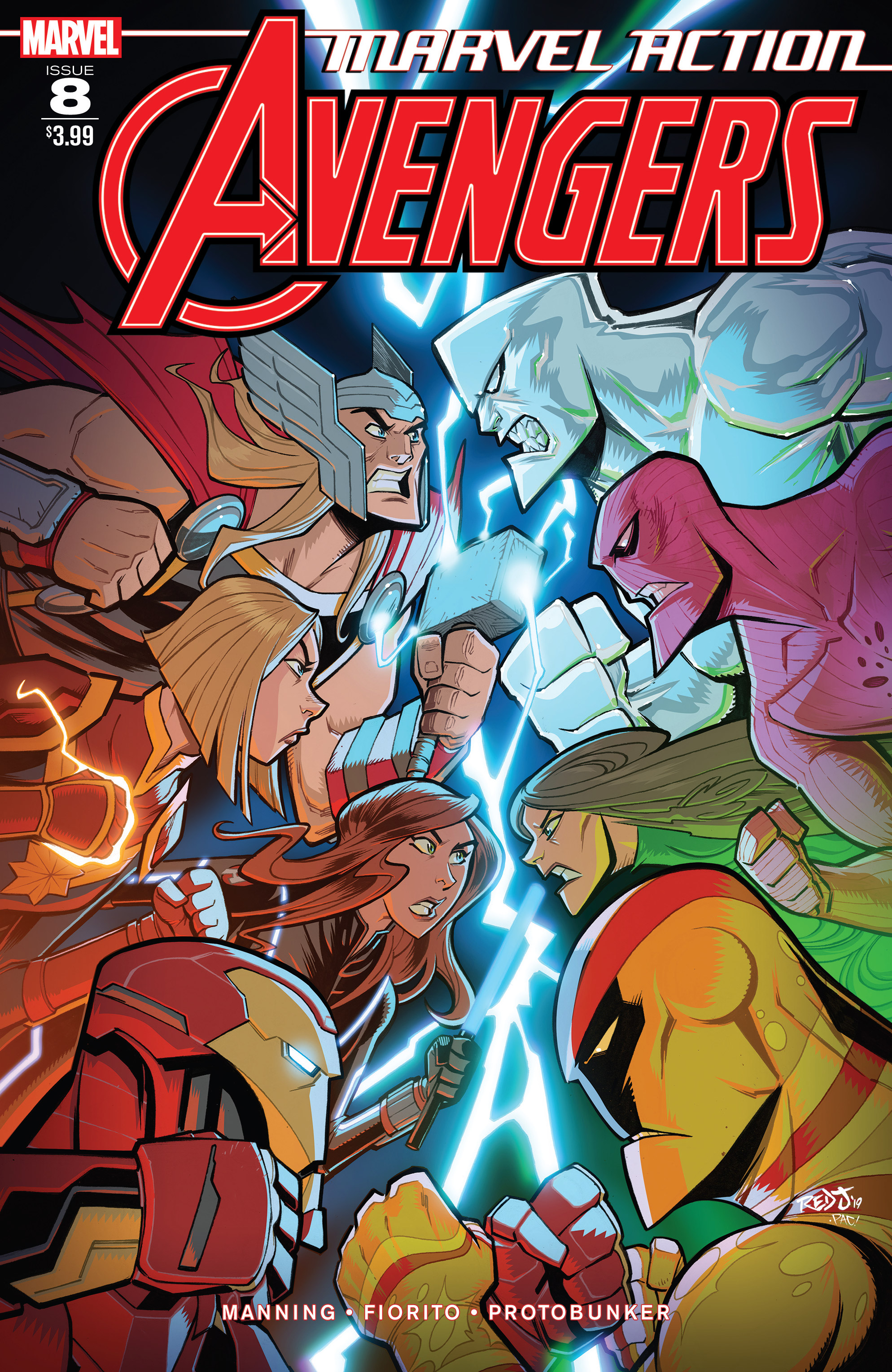 Read online Marvel Action: Avengers comic -  Issue #8 - 1