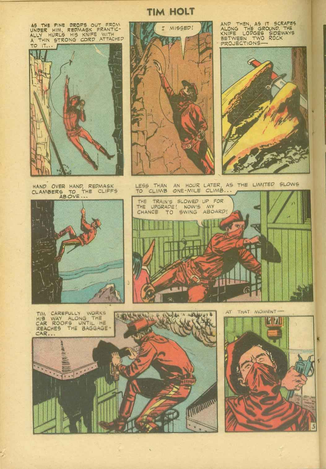 Read online Tim Holt comic -  Issue #36 - 22