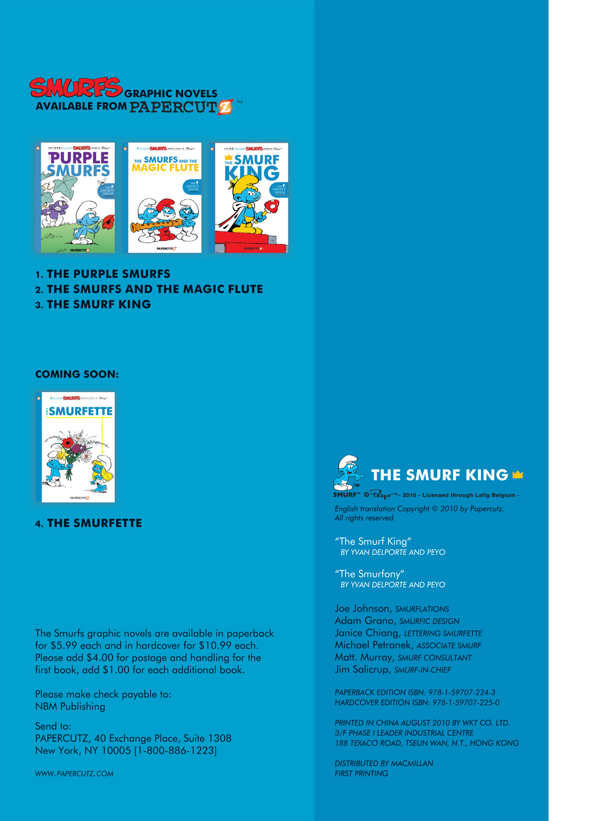 Read online The Smurfs comic -  Issue #3 - 4