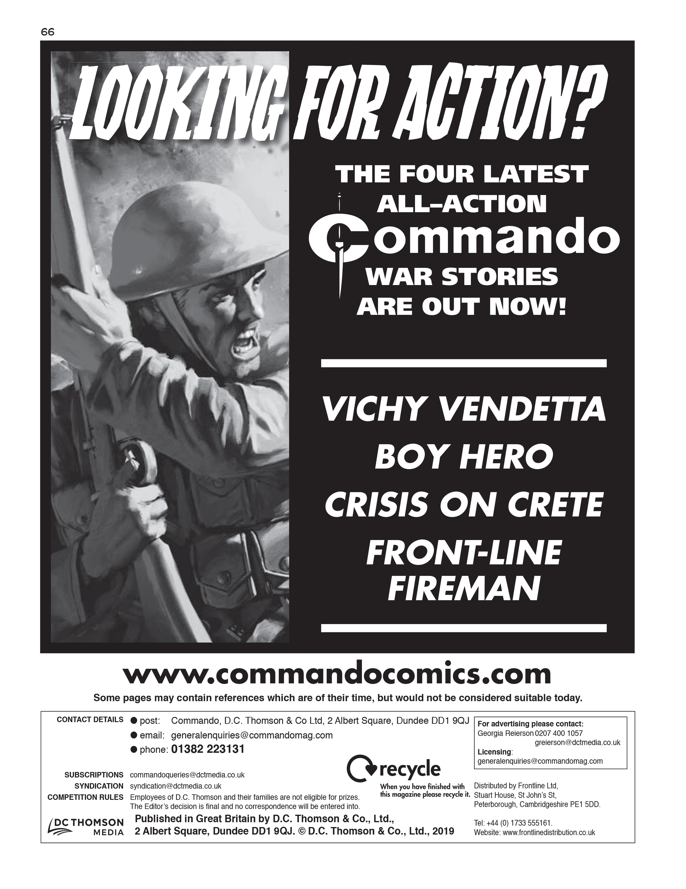 Read online Commando: For Action and Adventure comic -  Issue #5248 - 65
