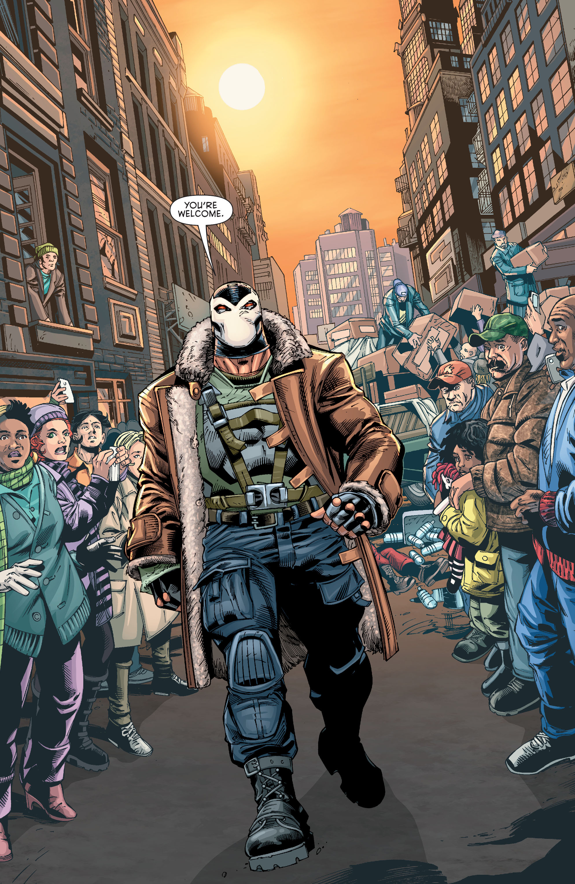Read online Forever Evil Aftermath: Batman vs. Bane comic -  Issue # Full - 8