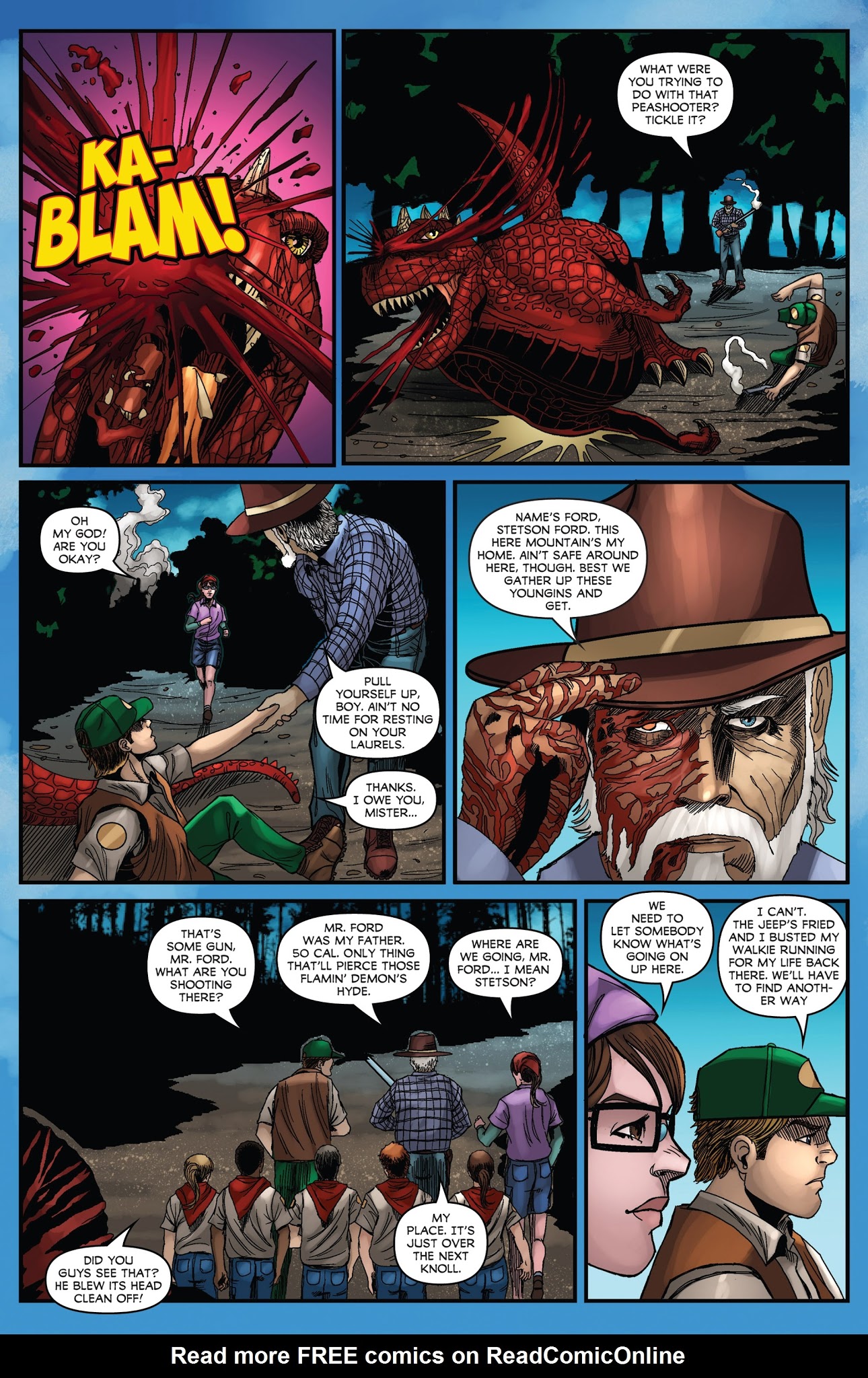 Read online Volcanosaurus comic -  Issue #1 - 13