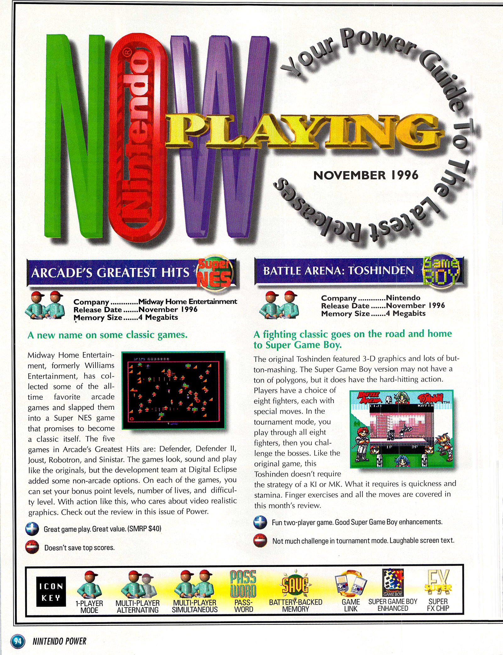 Read online Nintendo Power comic -  Issue #90 - 94