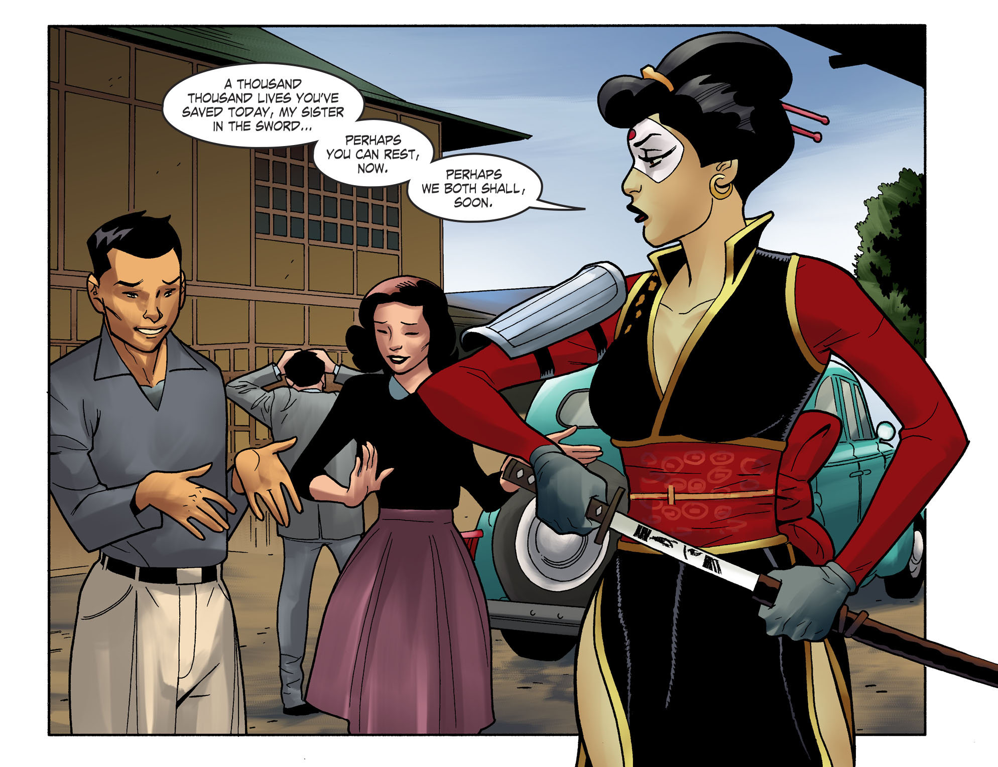 Read online Bombshells: United comic -  Issue #35 - 13