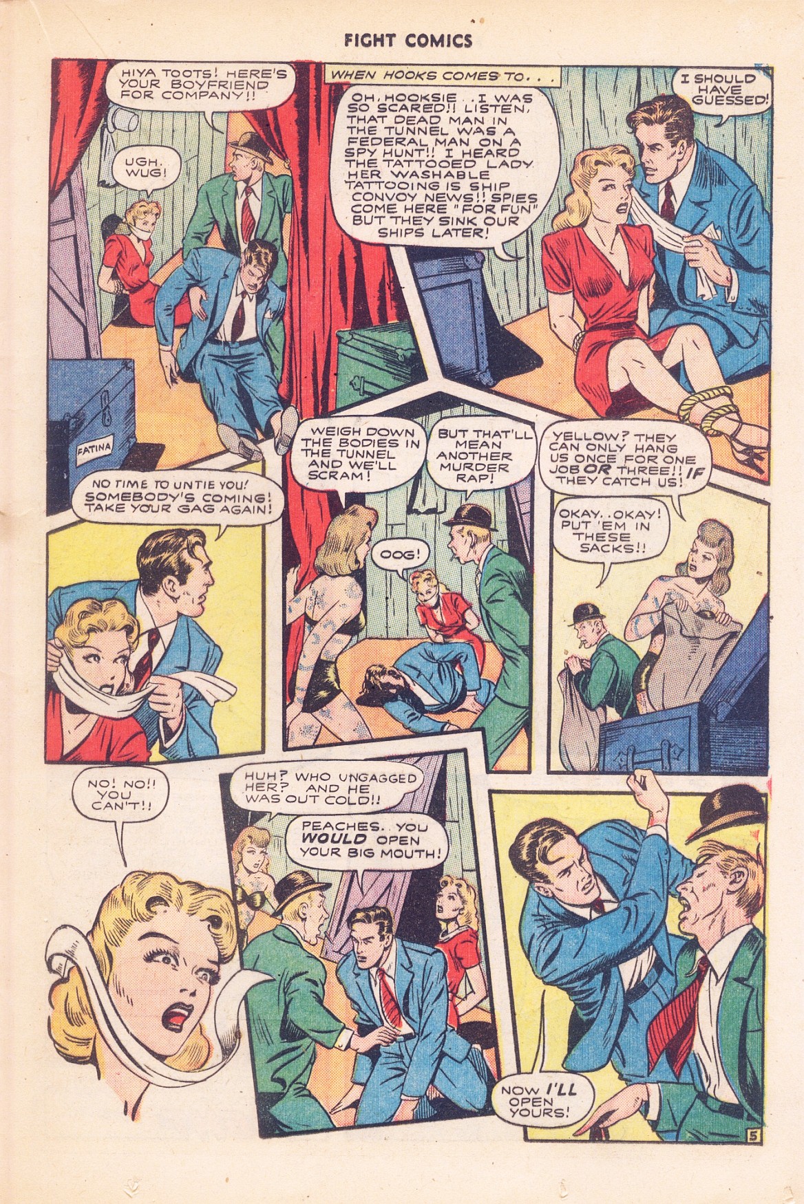 Read online Fight Comics comic -  Issue #38 - 25