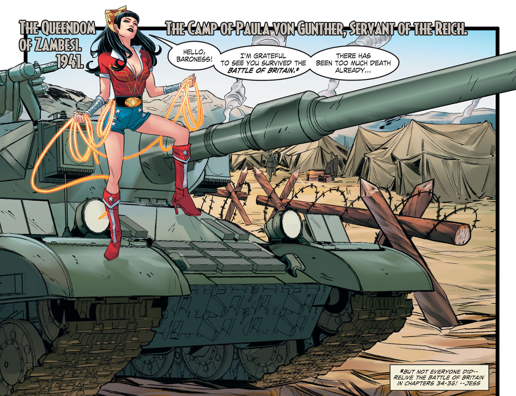 Read online DC Comics: Bombshells comic -  Issue #68 - 3