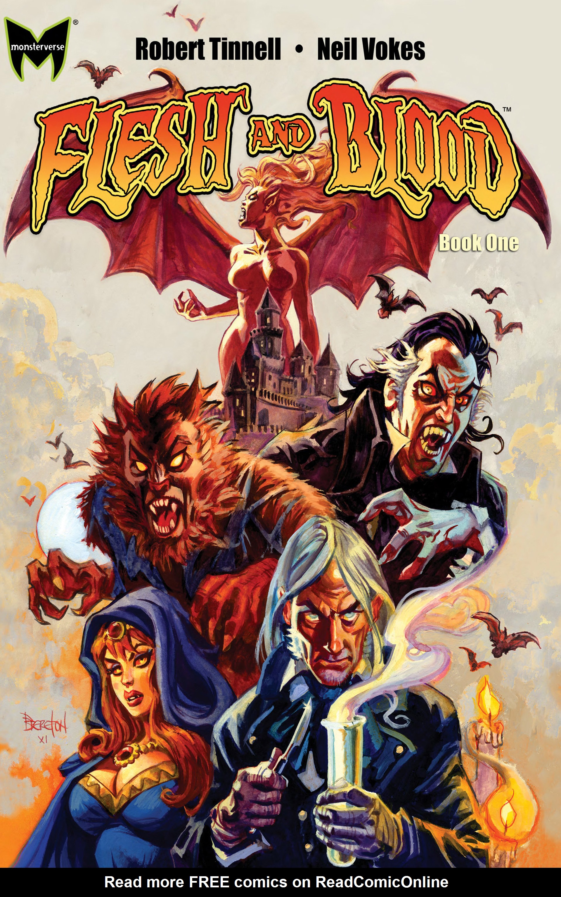 Read online Flesh and Blood comic -  Issue # TPB 1 - 1