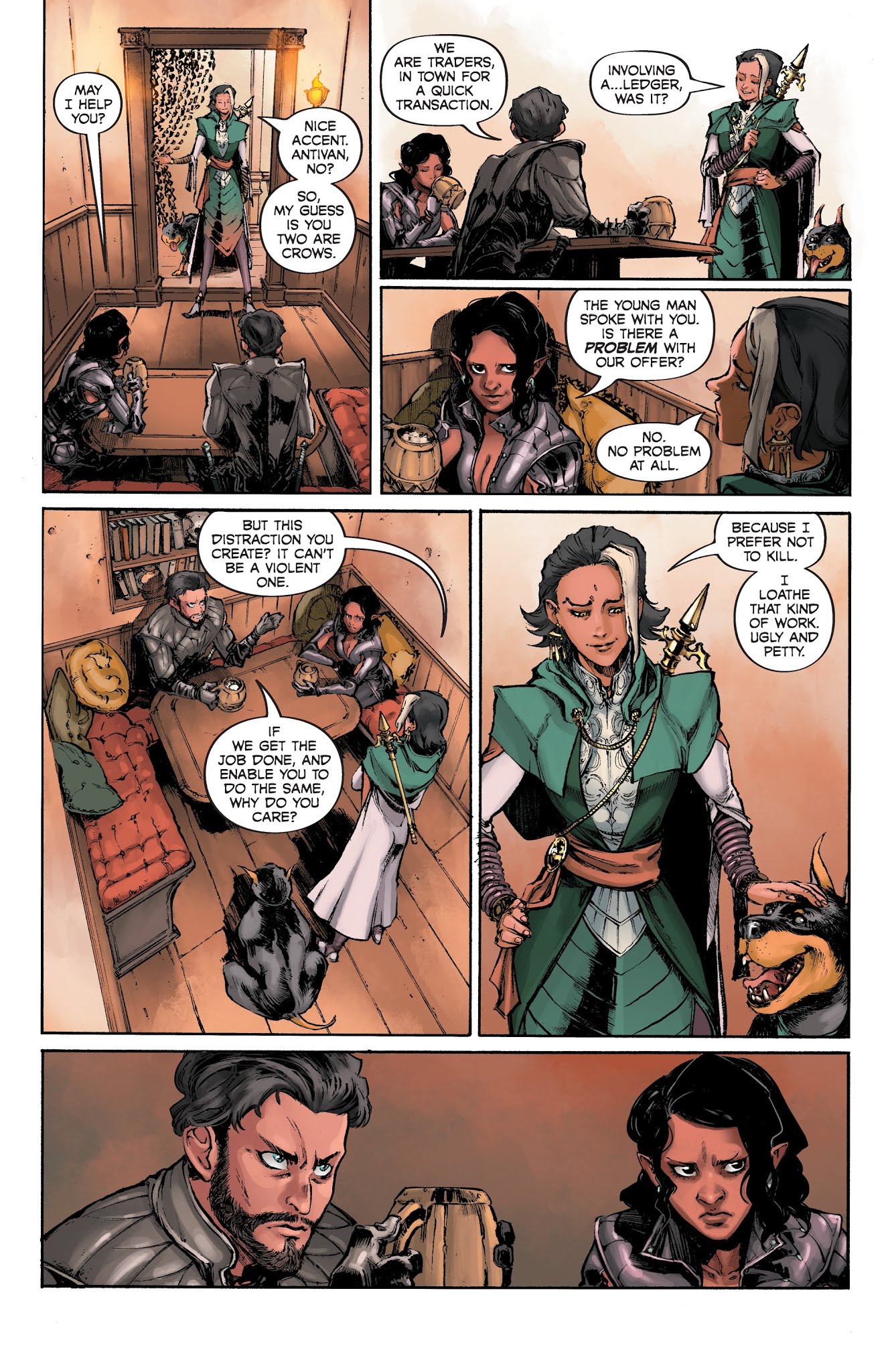 Read online Dragon Age: Deception comic -  Issue #2 - 10