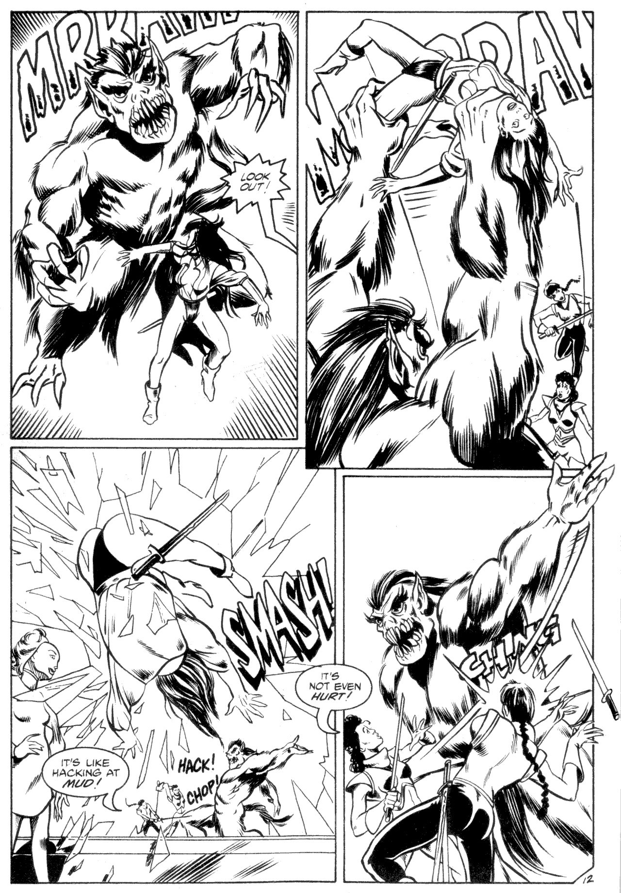 Read online Ex-Mutants Winter Special comic -  Issue # Full - 14