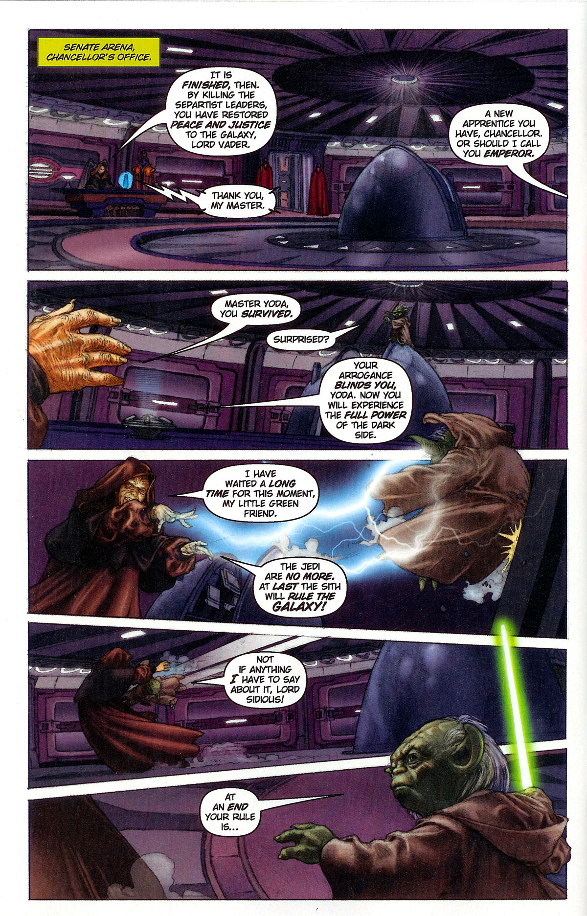 Read online Star Wars: Episode III - Revenge Of The Sith comic -  Issue #4 - 8