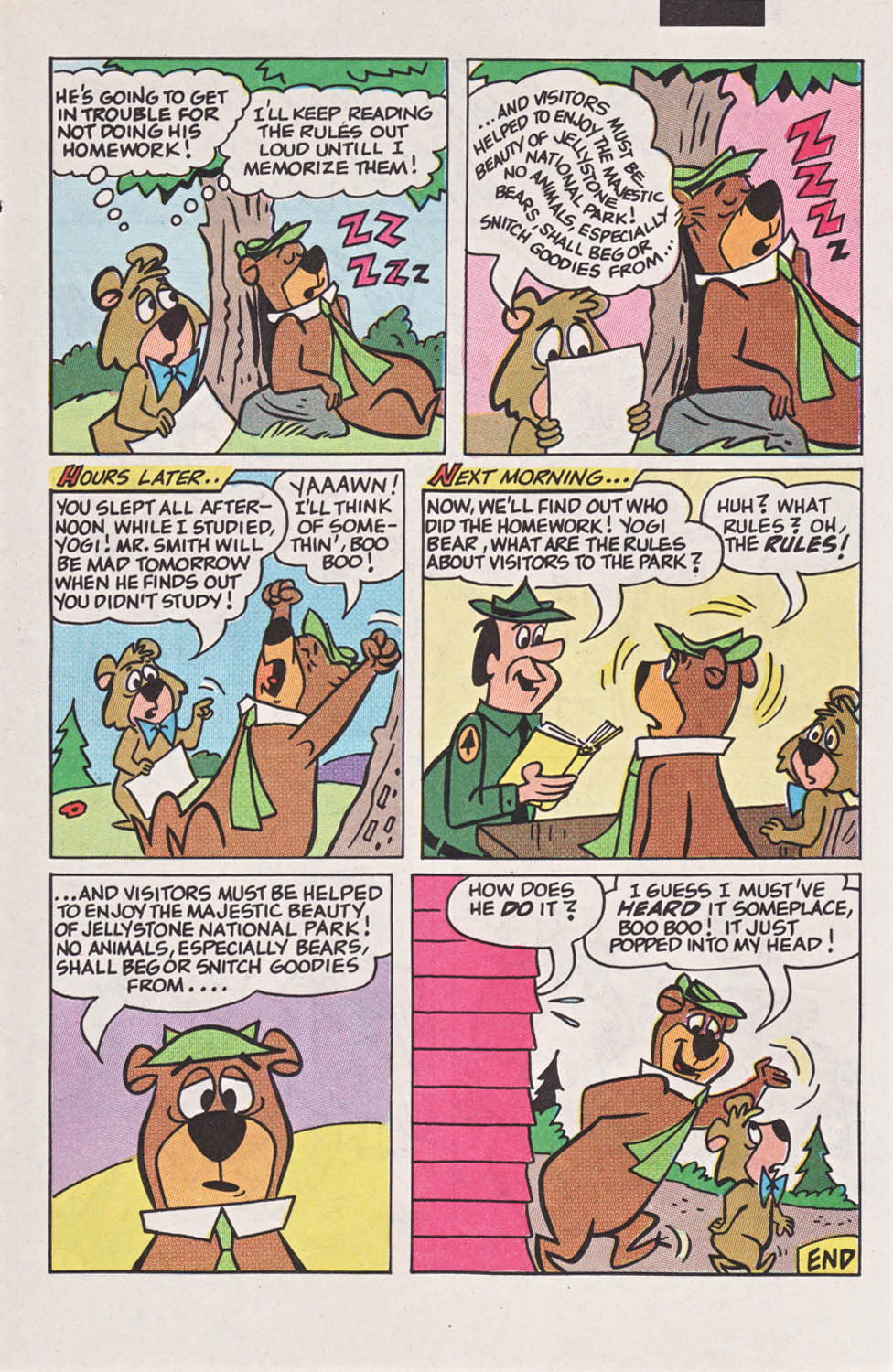 Read online Yogi Bear (1992) comic -  Issue #3 - 20