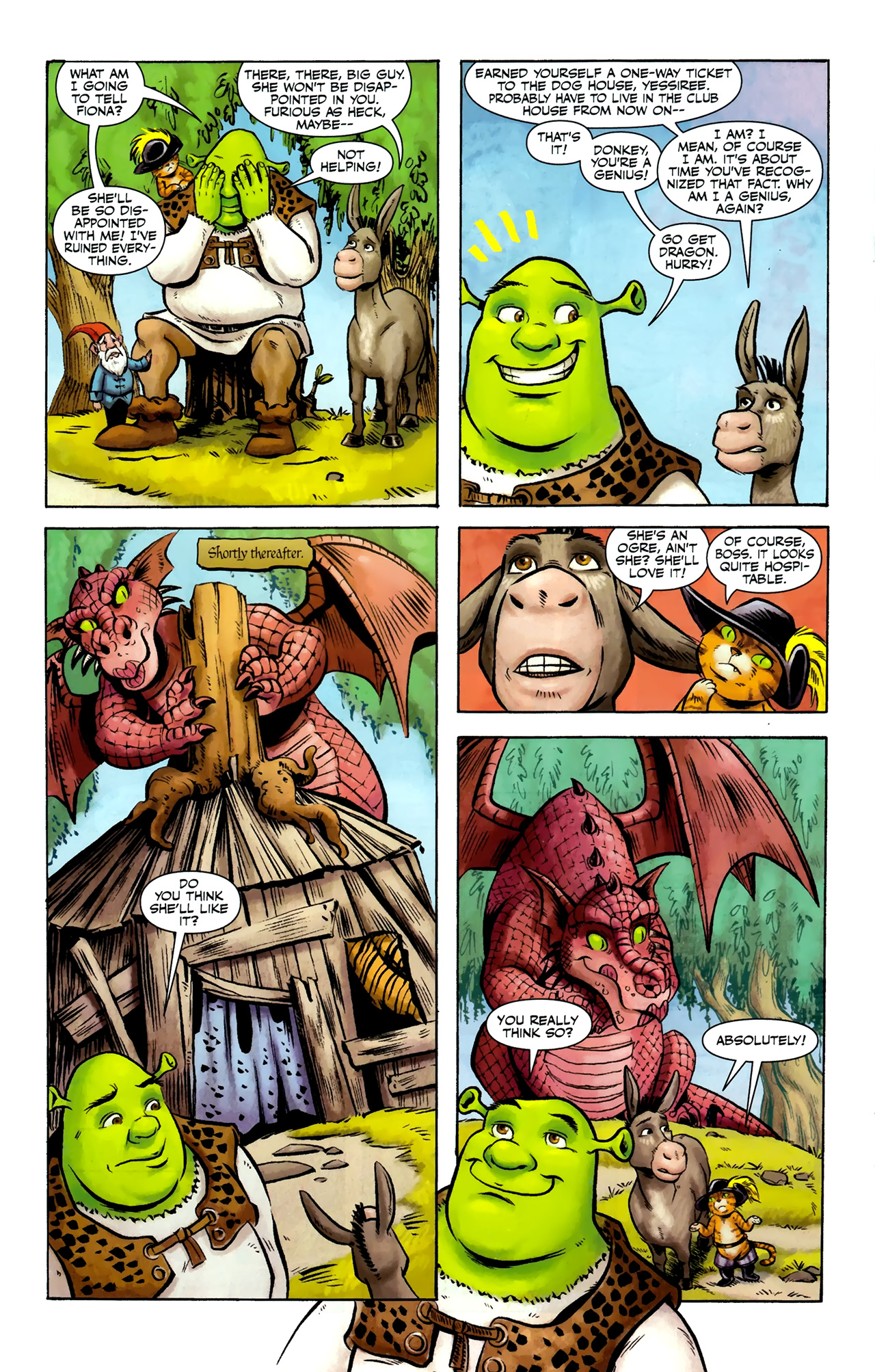 Read online Shrek (2010) comic -  Issue #4 - 18