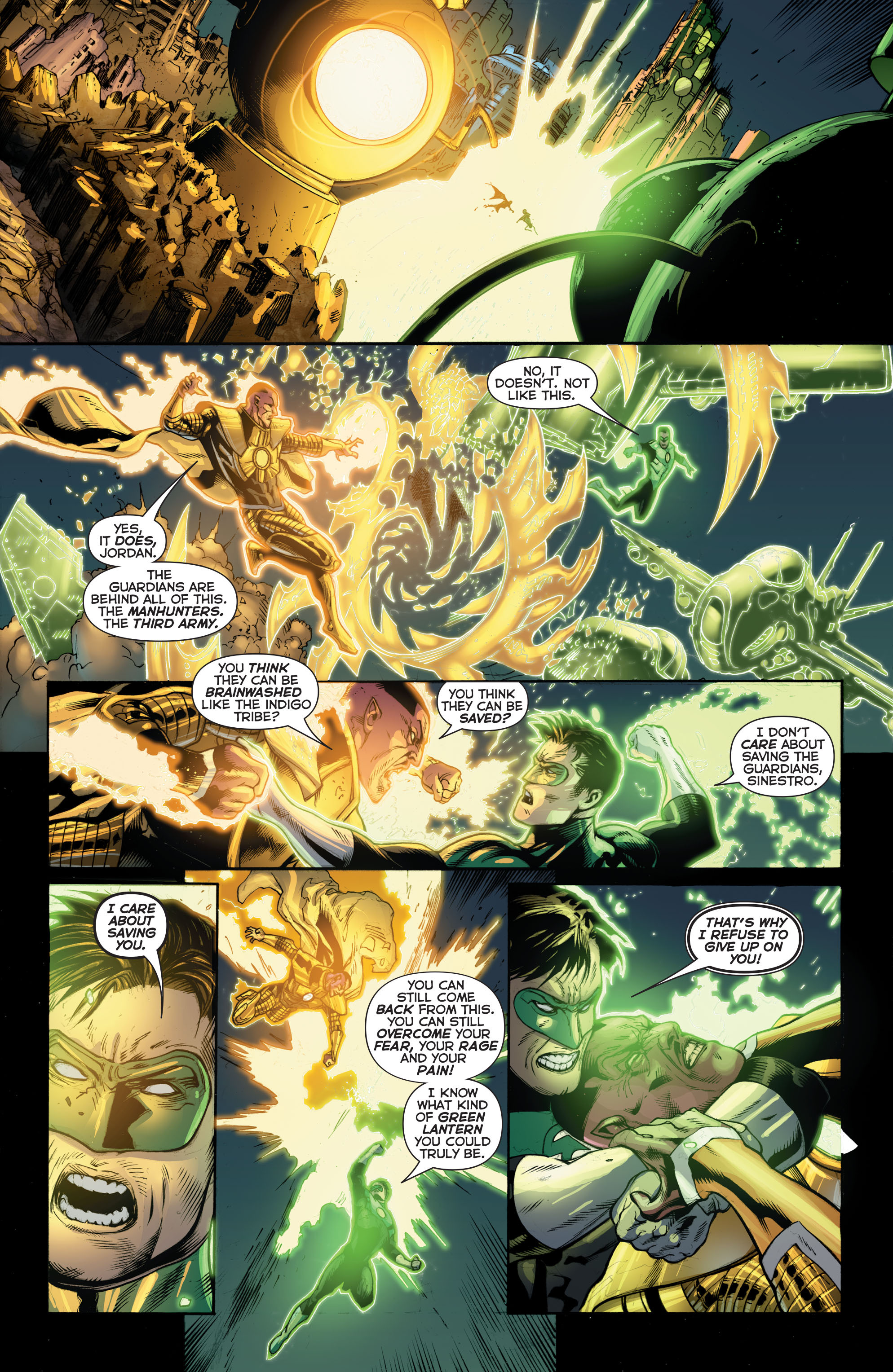 Read online Green Lantern: The Wrath of the First Lantern comic -  Issue # TPB - 300