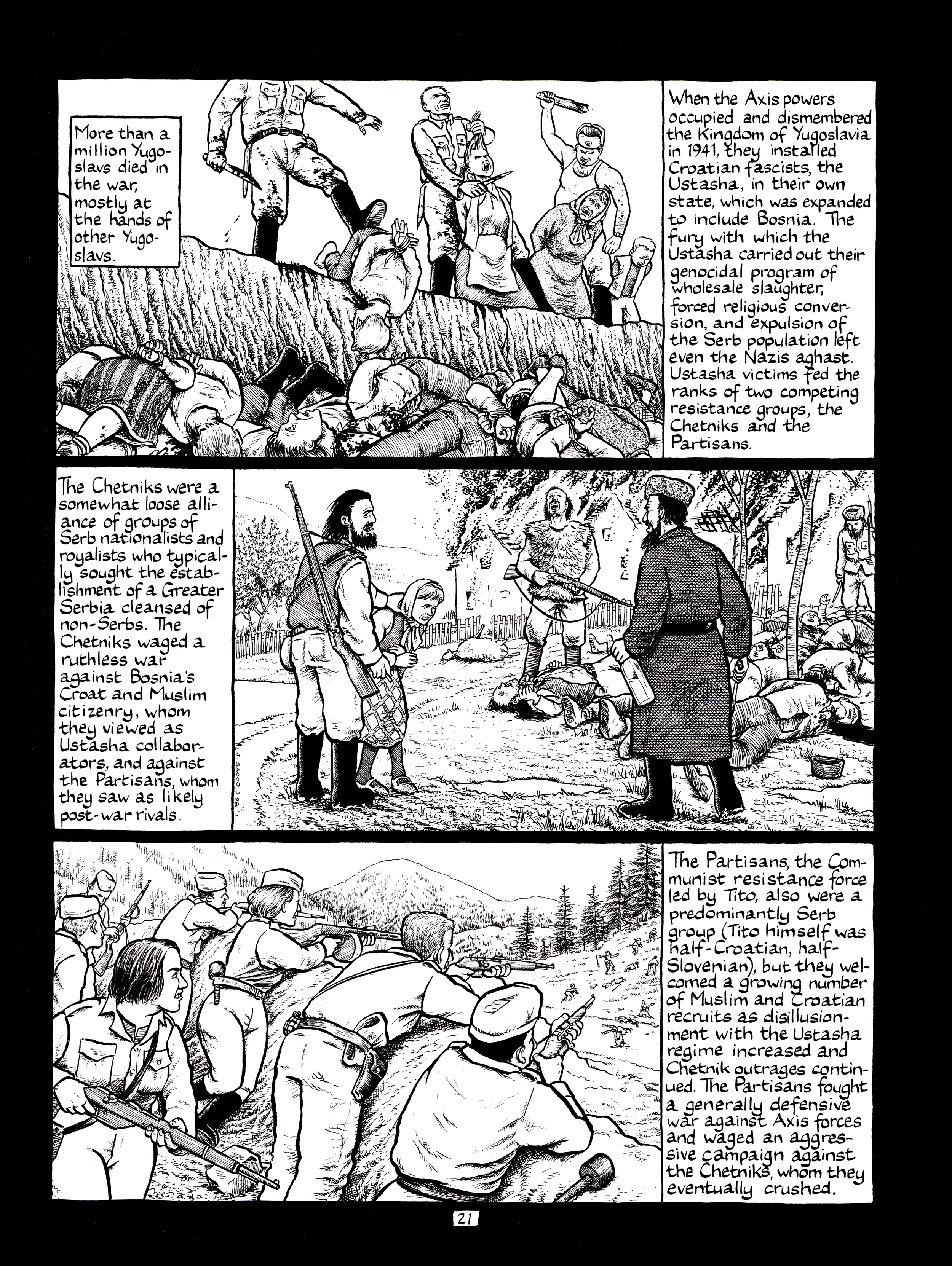 Read online Safe Area Goražde comic -  Issue # TPB (Part 1) - 60