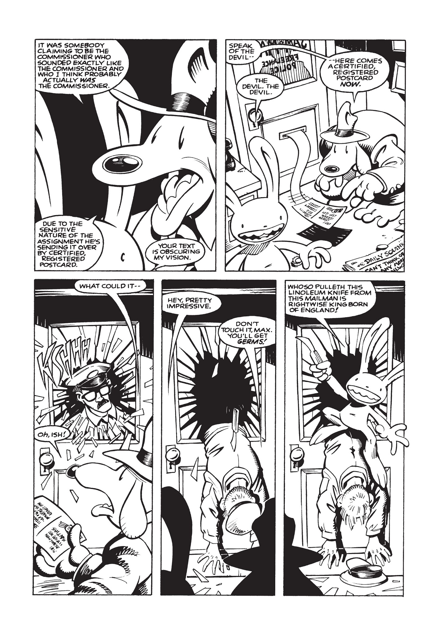 Read online Sam & Max Surfin' The Highway comic -  Issue # TPB - 93