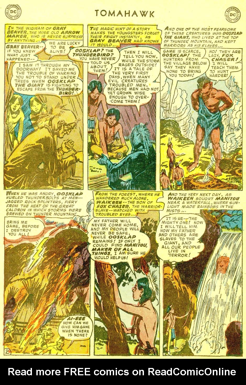Read online Tomahawk comic -  Issue #16 - 25