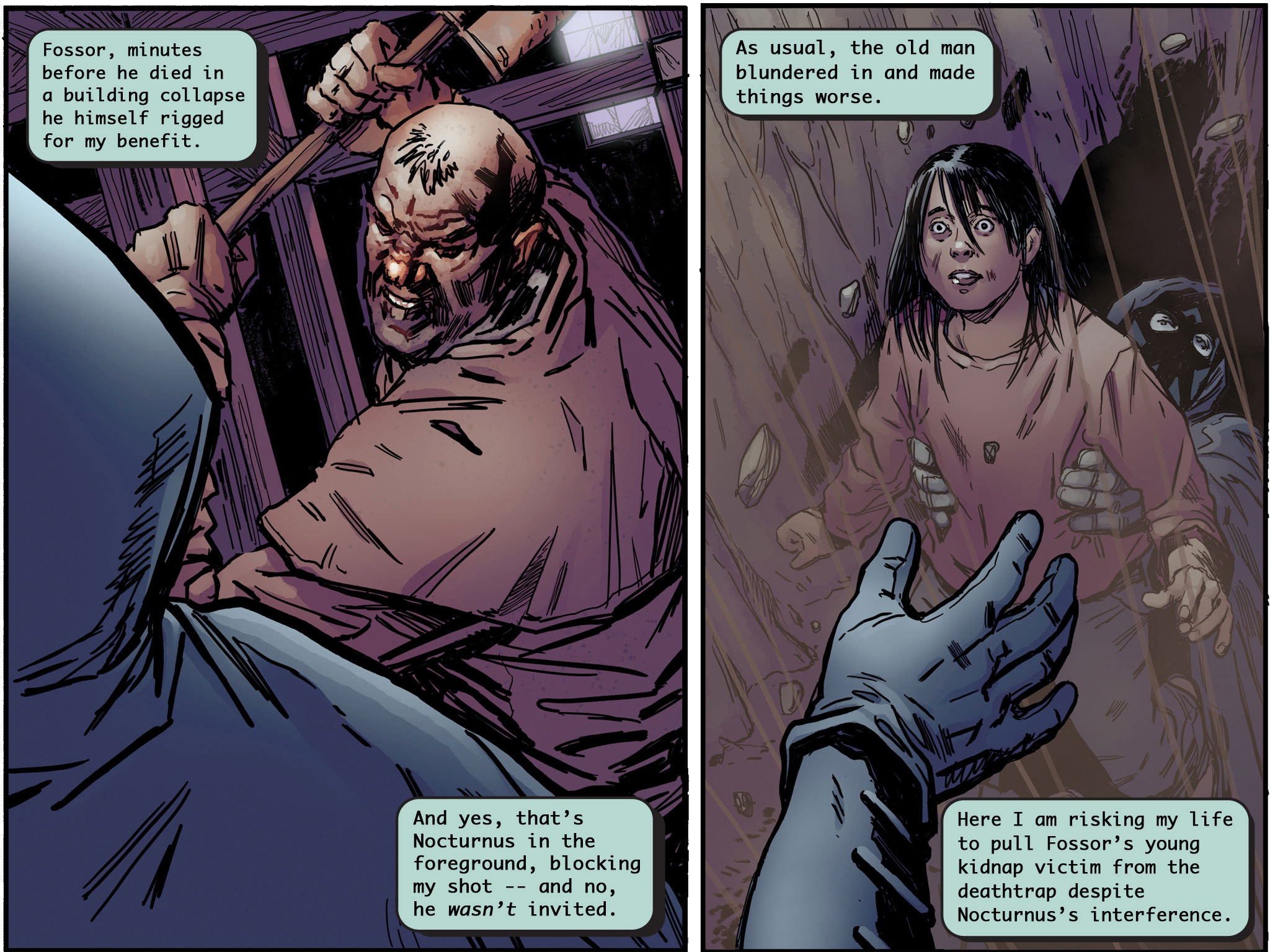 Read online Insufferable (2012) comic -  Issue #1 - 52