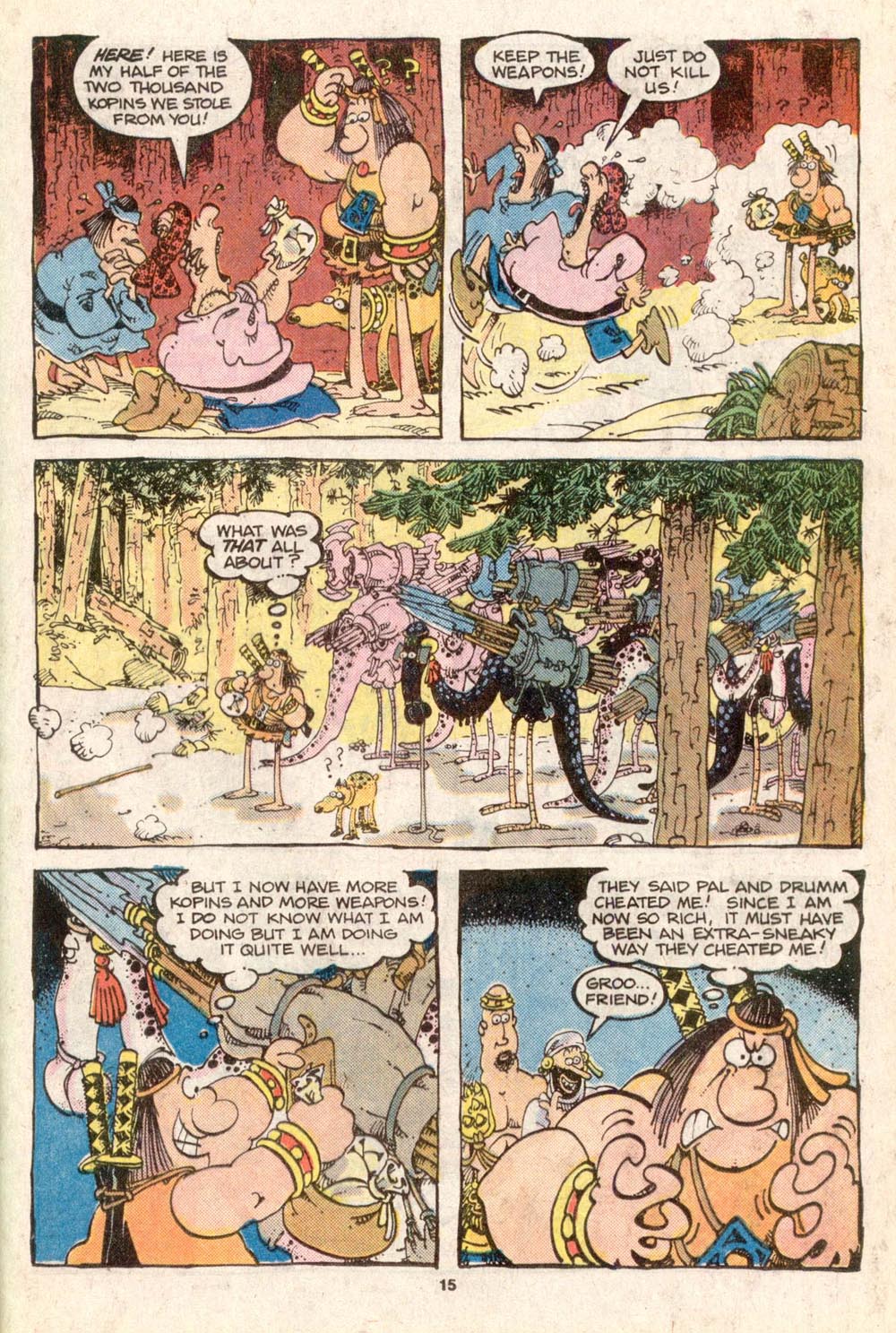 Read online Sergio Aragonés Groo the Wanderer comic -  Issue #31 - 14