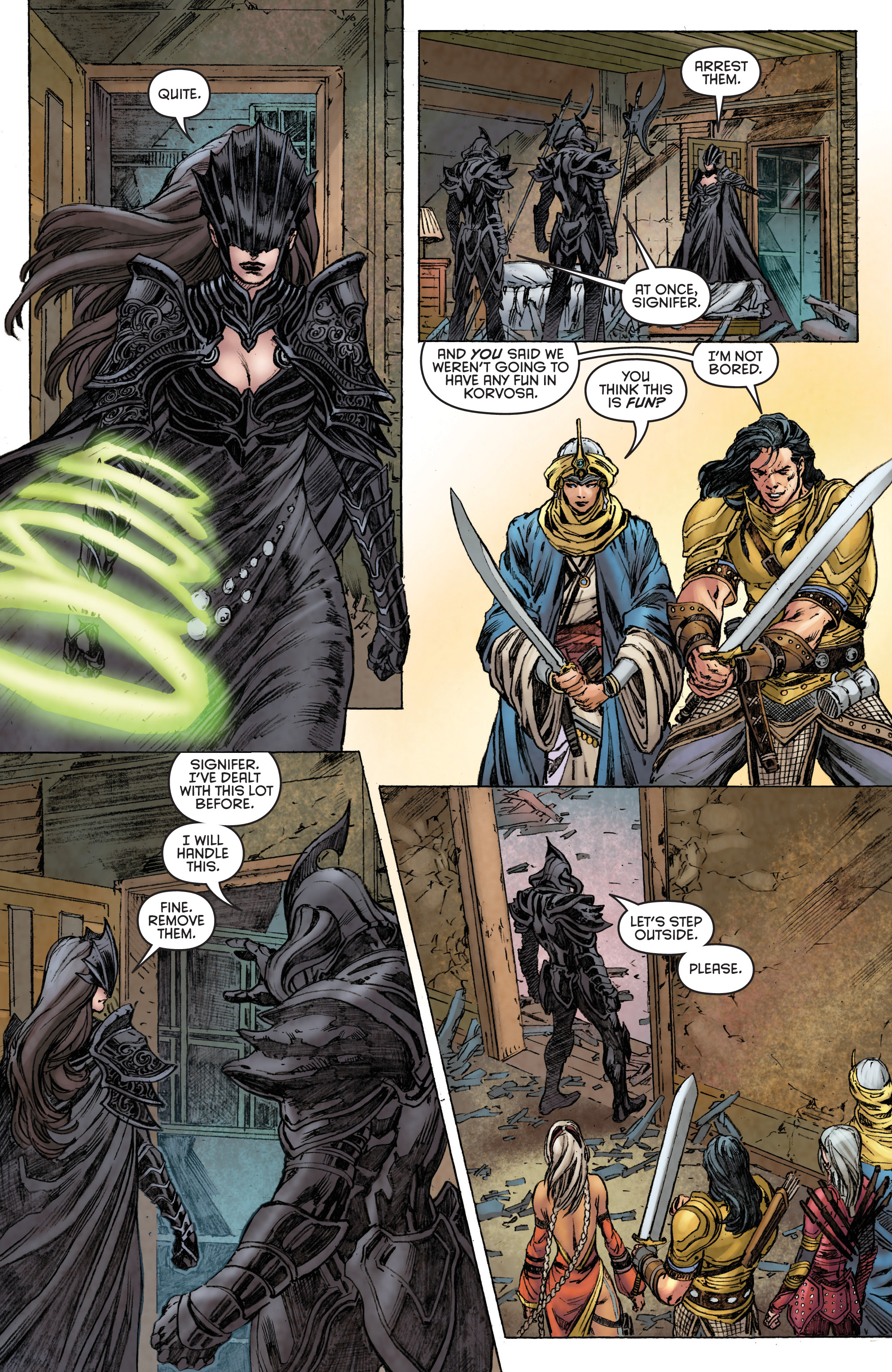 Read online Pathfinder: Runescars comic -  Issue #1 - 9