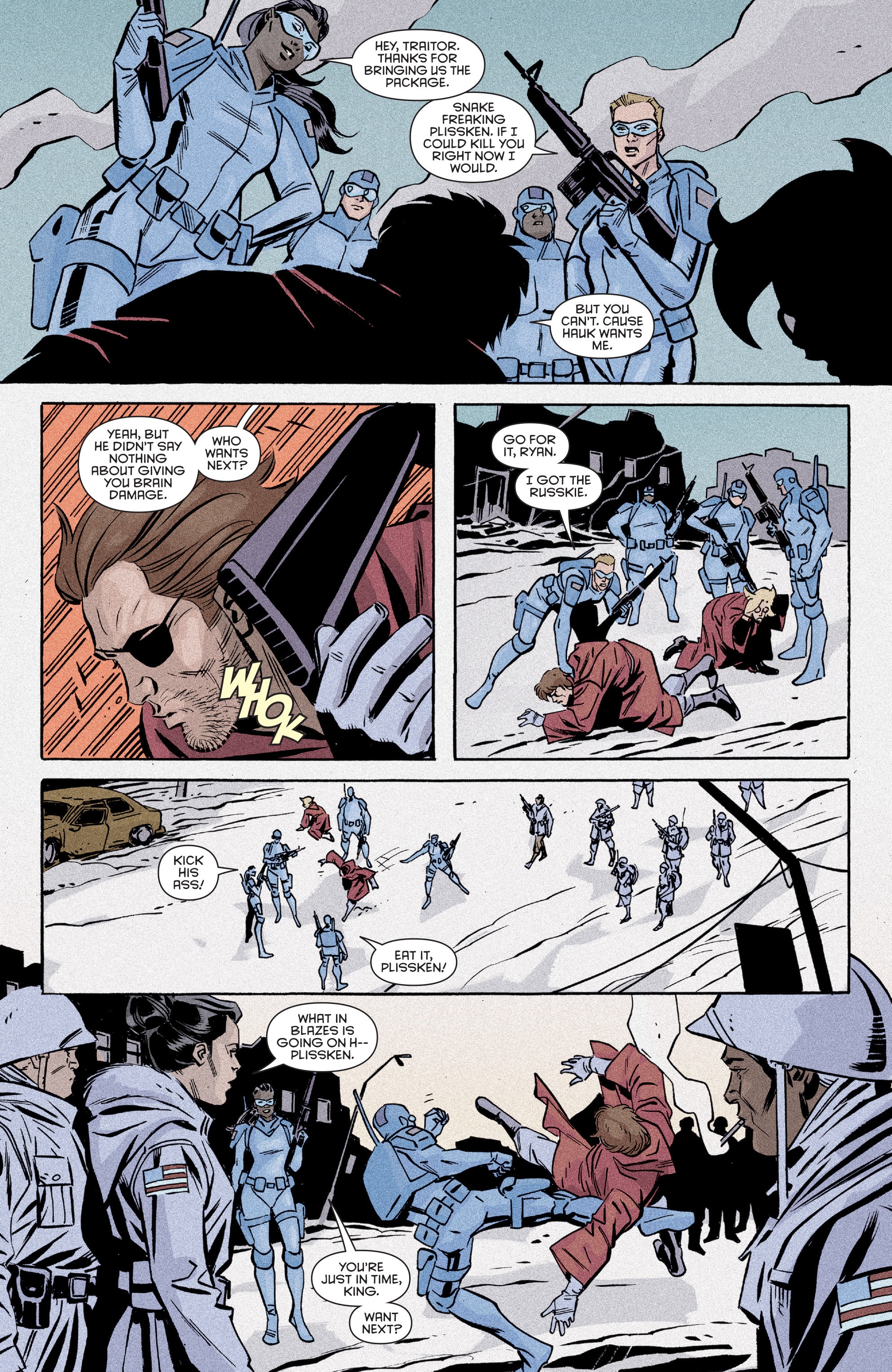 Read online Escape from New York comic -  Issue #8 - 13