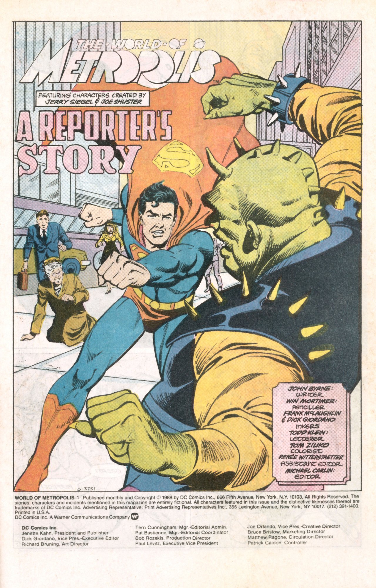 Read online World of Metropolis comic -  Issue #1 - 3